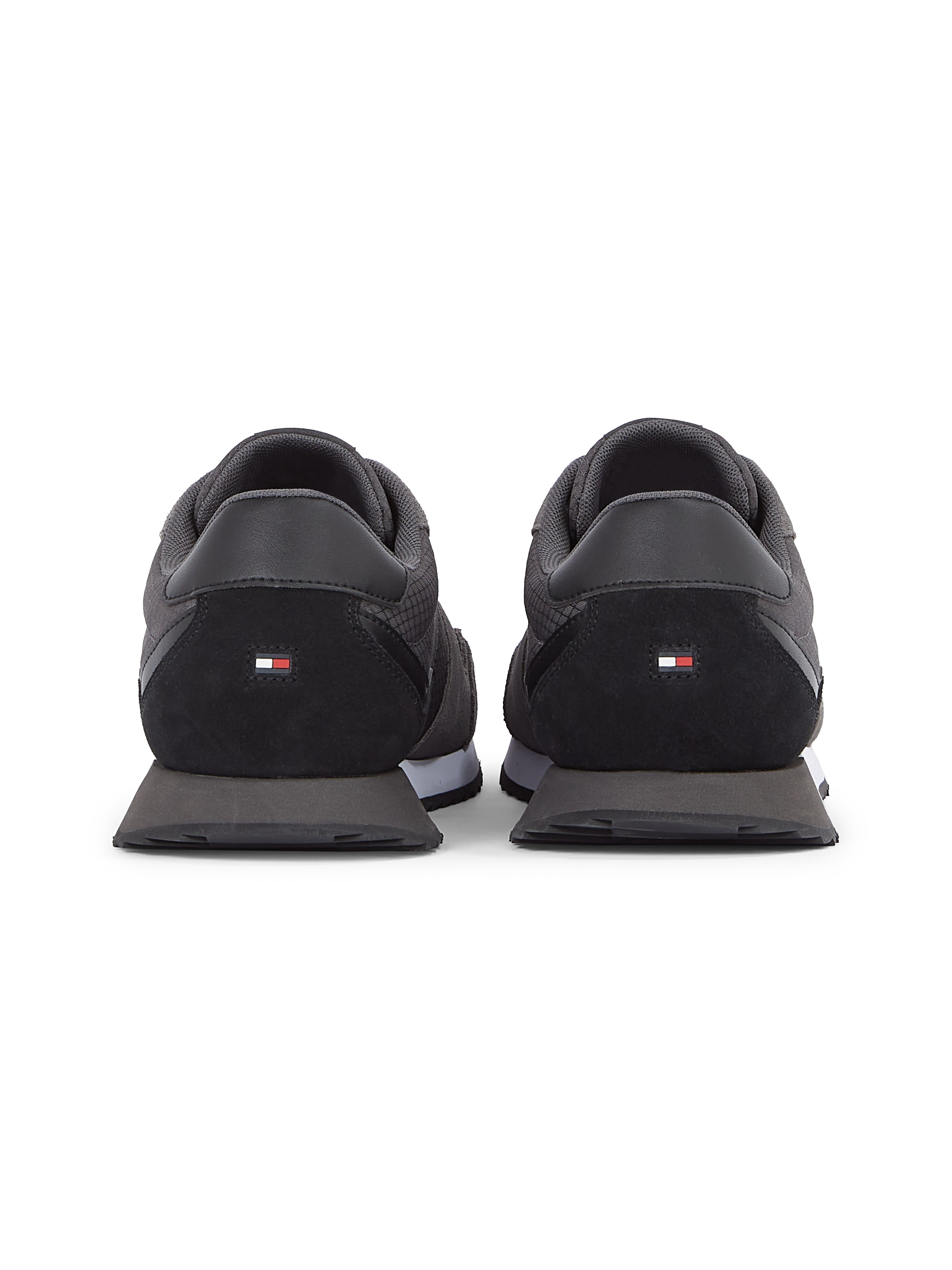 Tommy Hilfiger Sneaker »RUNNER EVO MIX BLOCK«, Freizeitschuh, Halbschuh, Schnürschuh mit Streifen in Tommy Farben