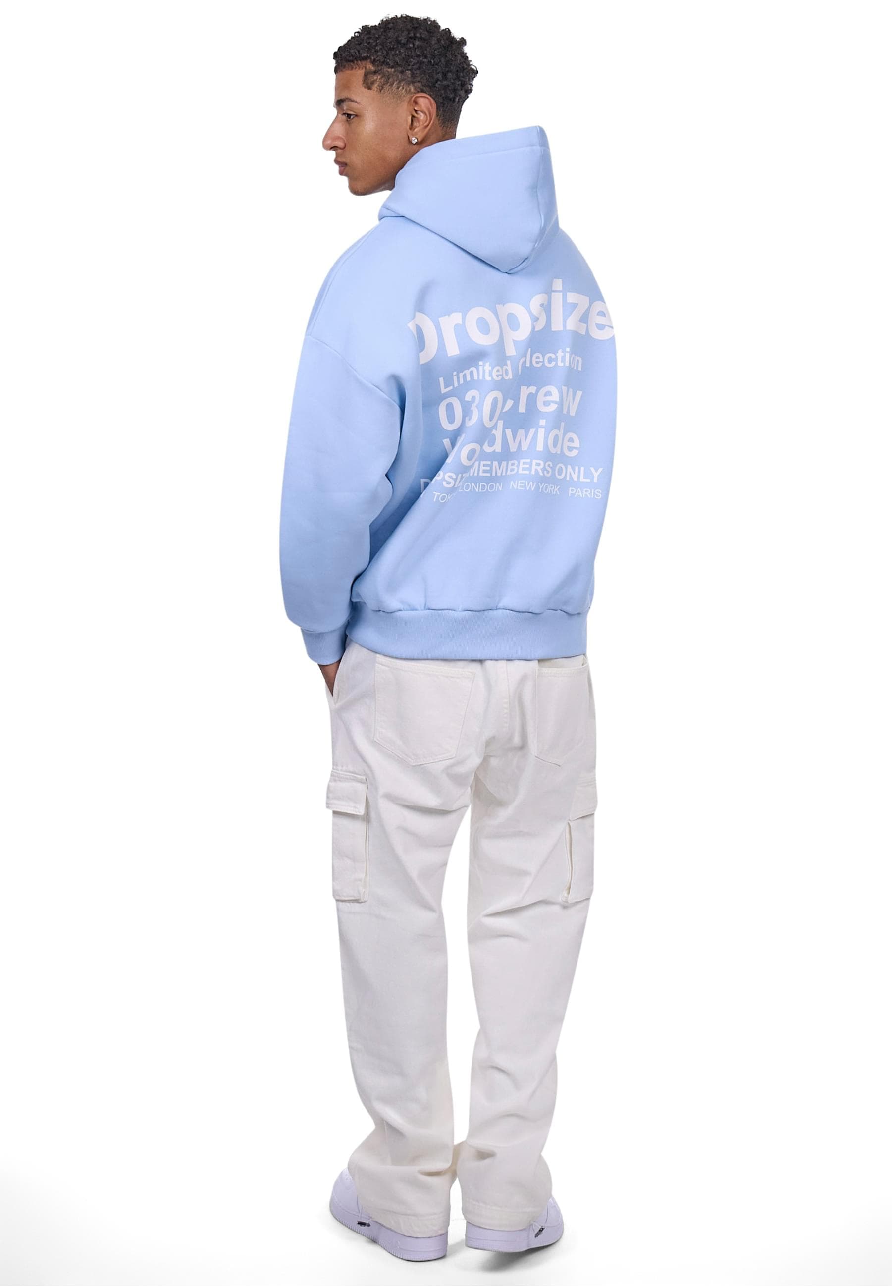 Dropsize Kapuzensweatshirt »Dropsize HEAVY OVERSIZE MEMBERS ONLY HOODIE«, (1 tlg.)