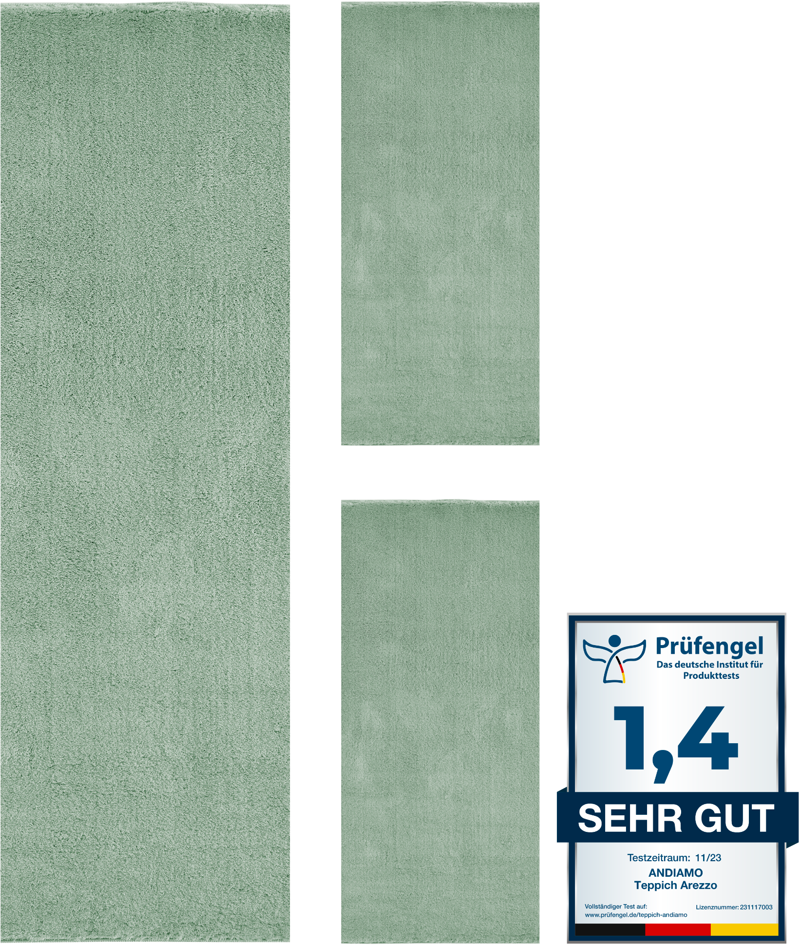 Andiamo Bettumrandung "Arezzo" Höhe 16 mm 1 Stk. tlg. Uni Farben, weicher F günstig online kaufen