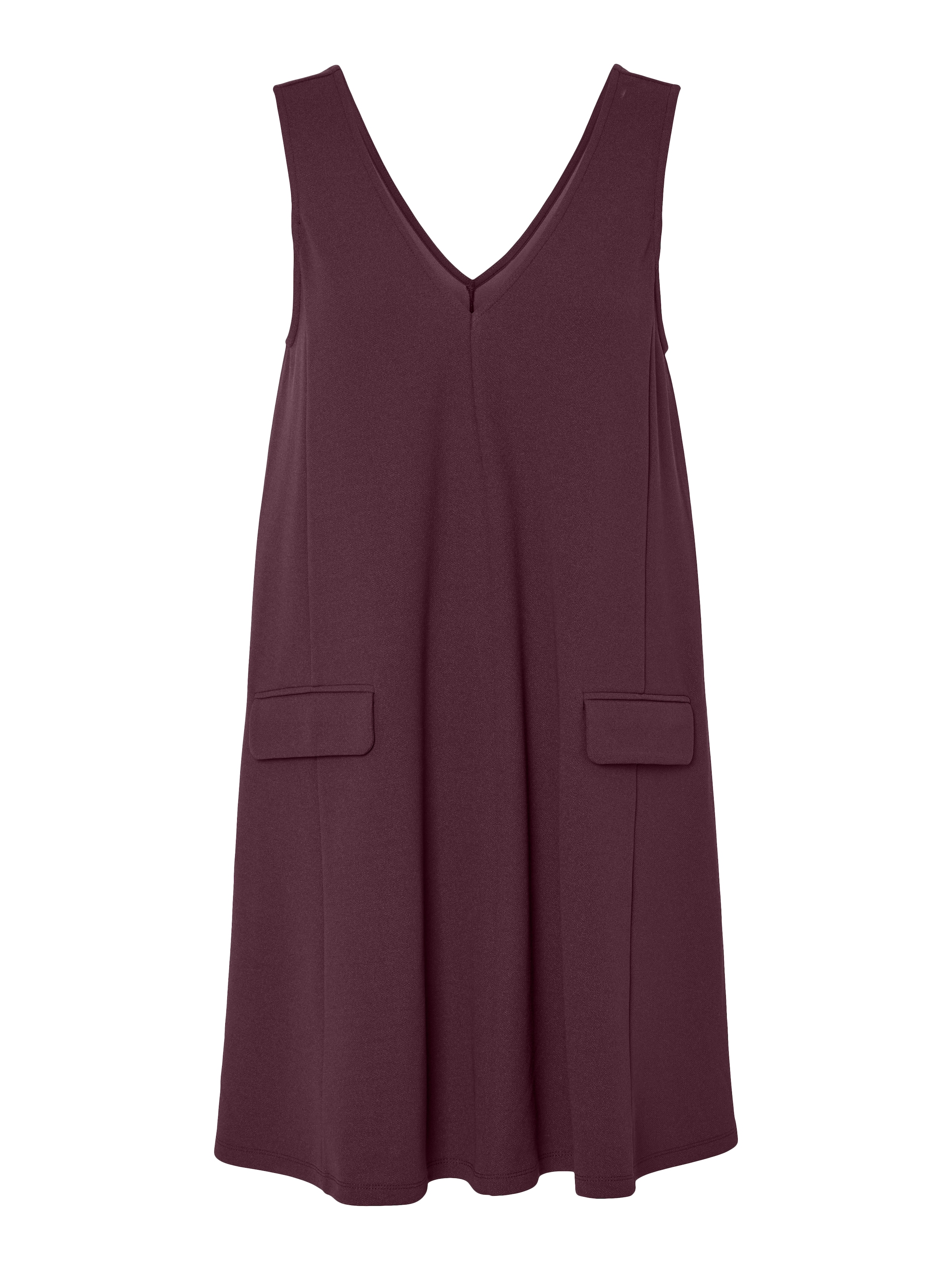 Y.A.S Minikleid »YASMALEA SL WIDE DRESS S. NOOS« Pattentaschen Kunstfaser mit Stretch, loose fit