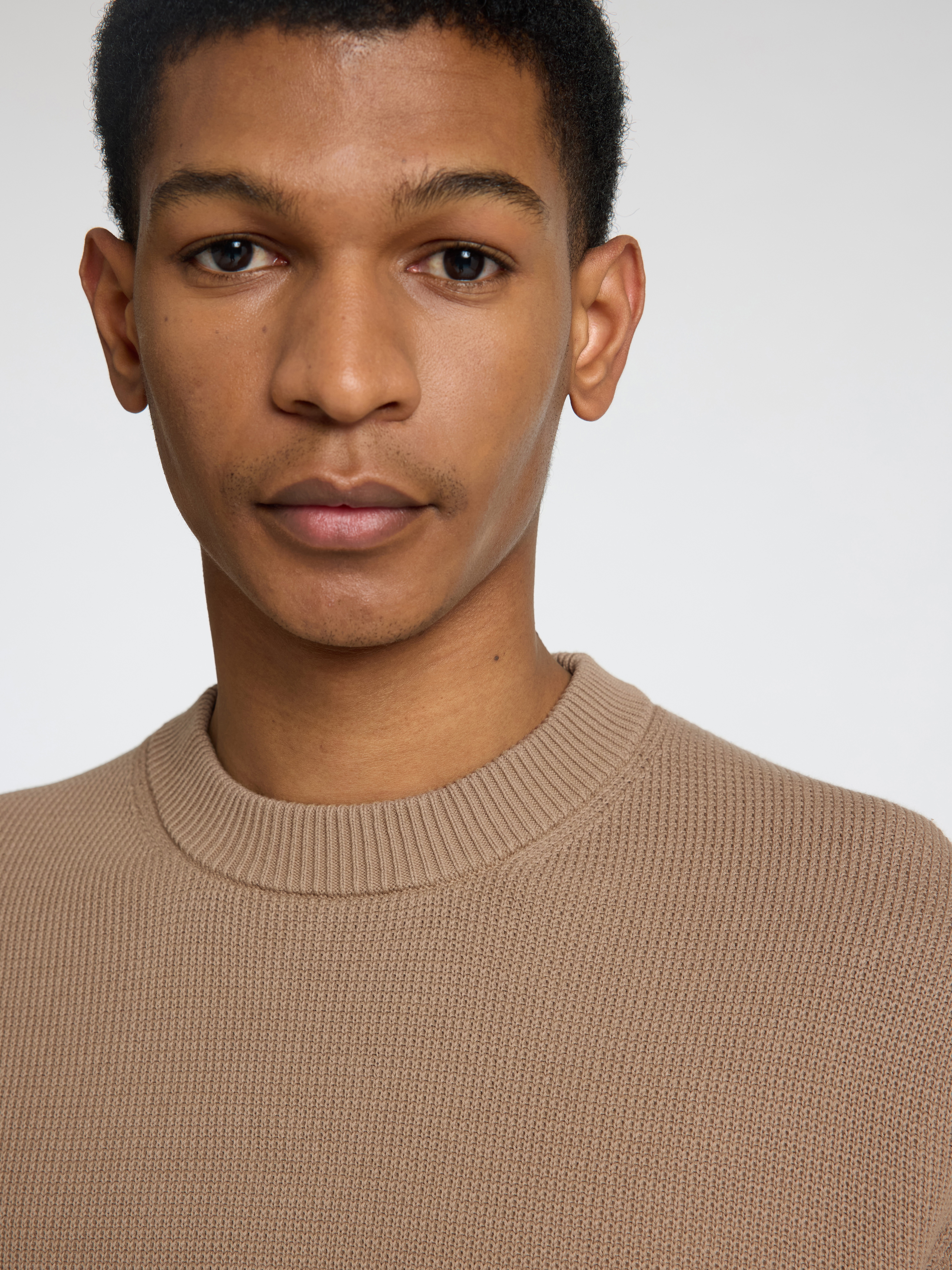 Thumbnail - SELECTED HOMME Rundhalspullover "SLHDANE LS KNIT STRUCTURE CREW NECK NOOS"