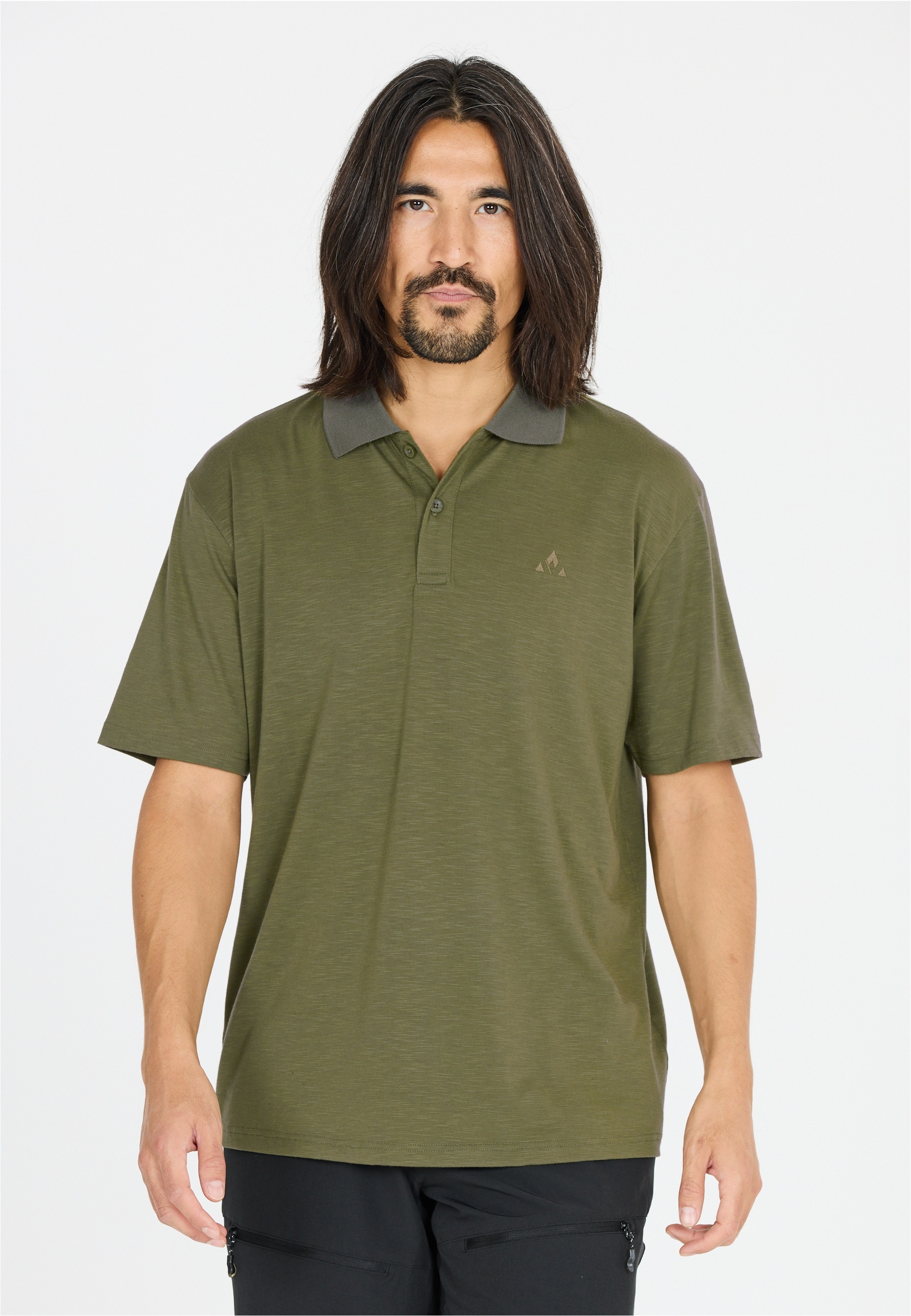WHISTLER Langarm-Poloshirt "Vale" aus leichtem Material