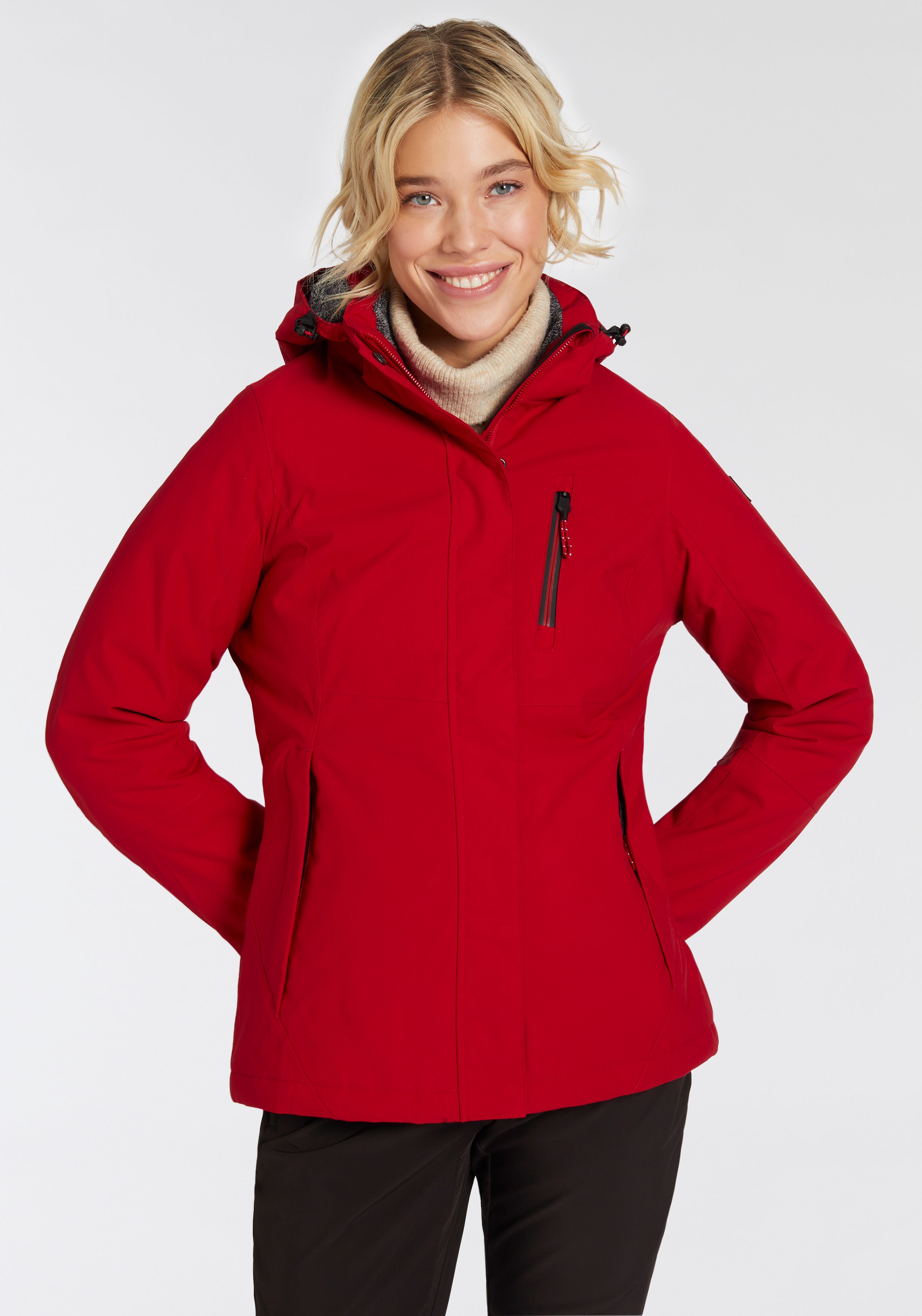 Killtec Funktionsjacke "KOW 140 WMN JCKT", mit Kapuze, Wasserdicht & Winddi günstig online kaufen