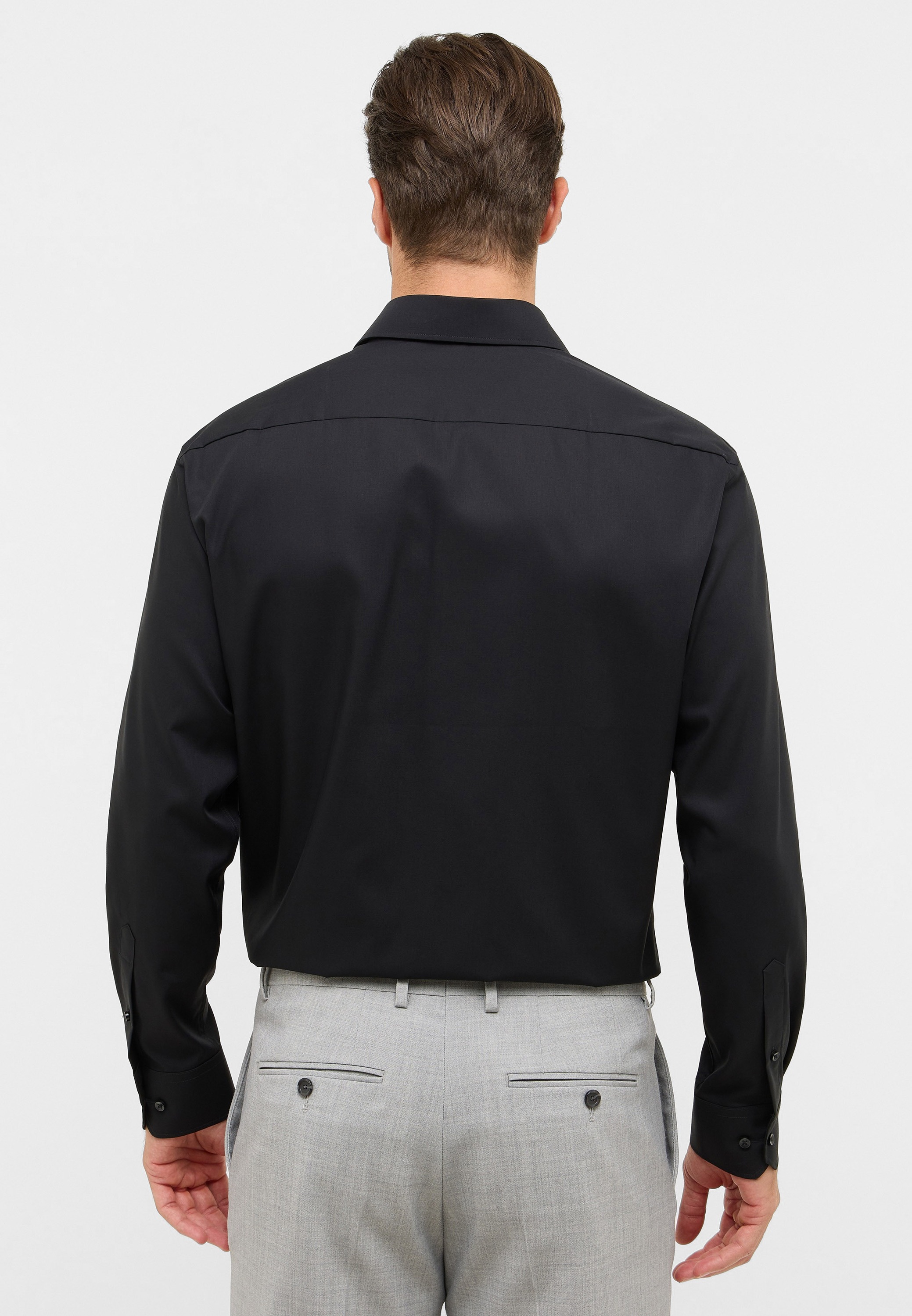 Eterna Langarmhemd, NON IRON (bügelfrei)