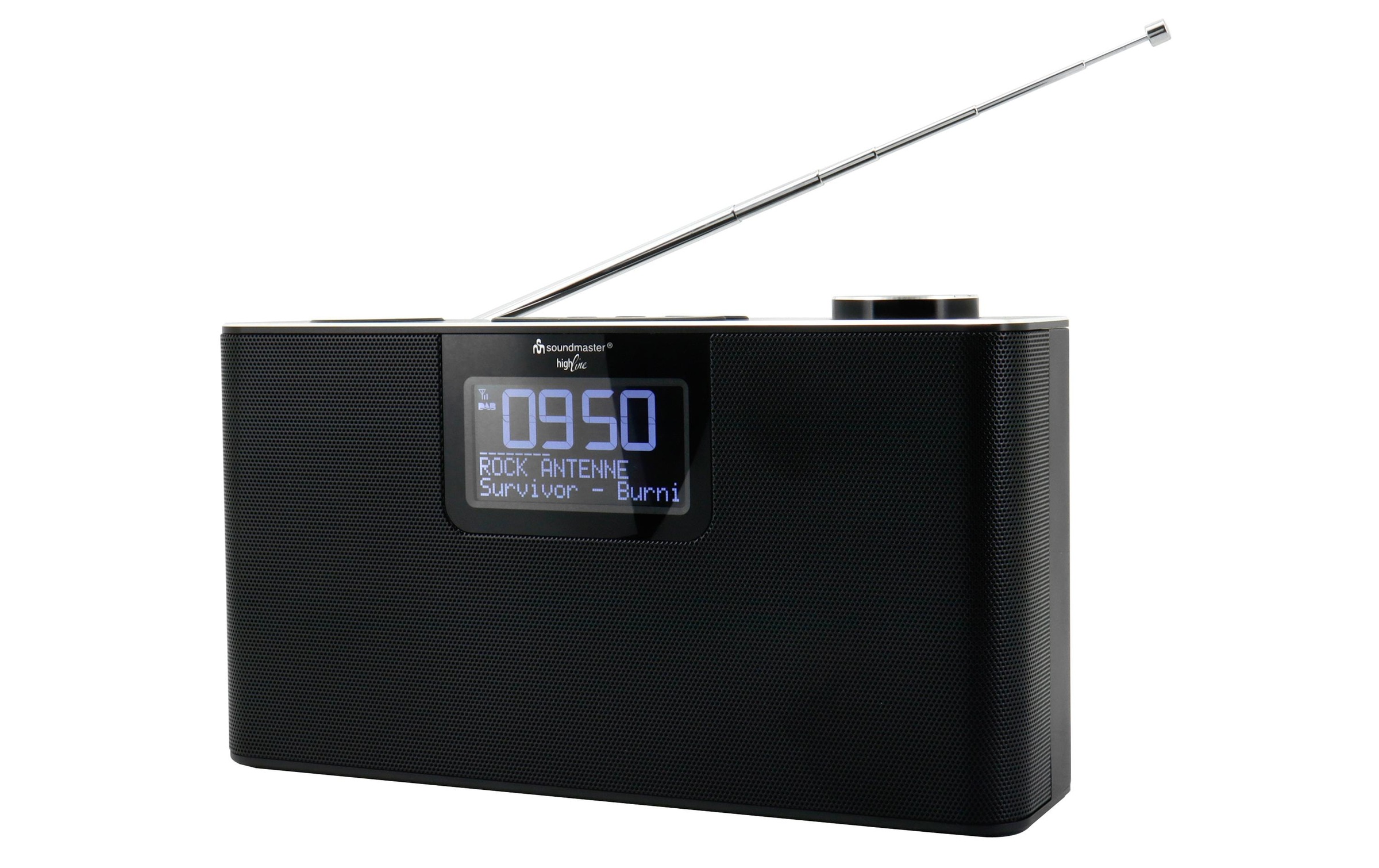 Soundmaster Digitalradio (DAB+) »DAB700SW Schwarz« ( Digitalradio (DAB+) | FM-Tuner )