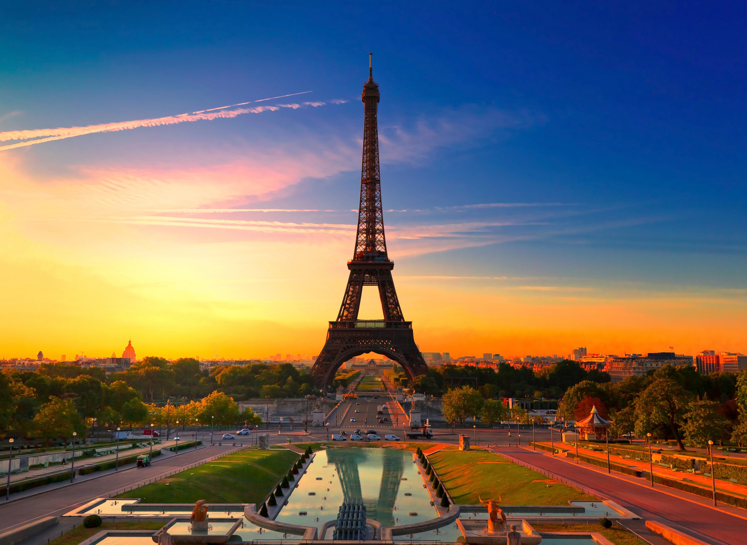 Papermoon Fototapete "Paris Eiffel Tower" glatt