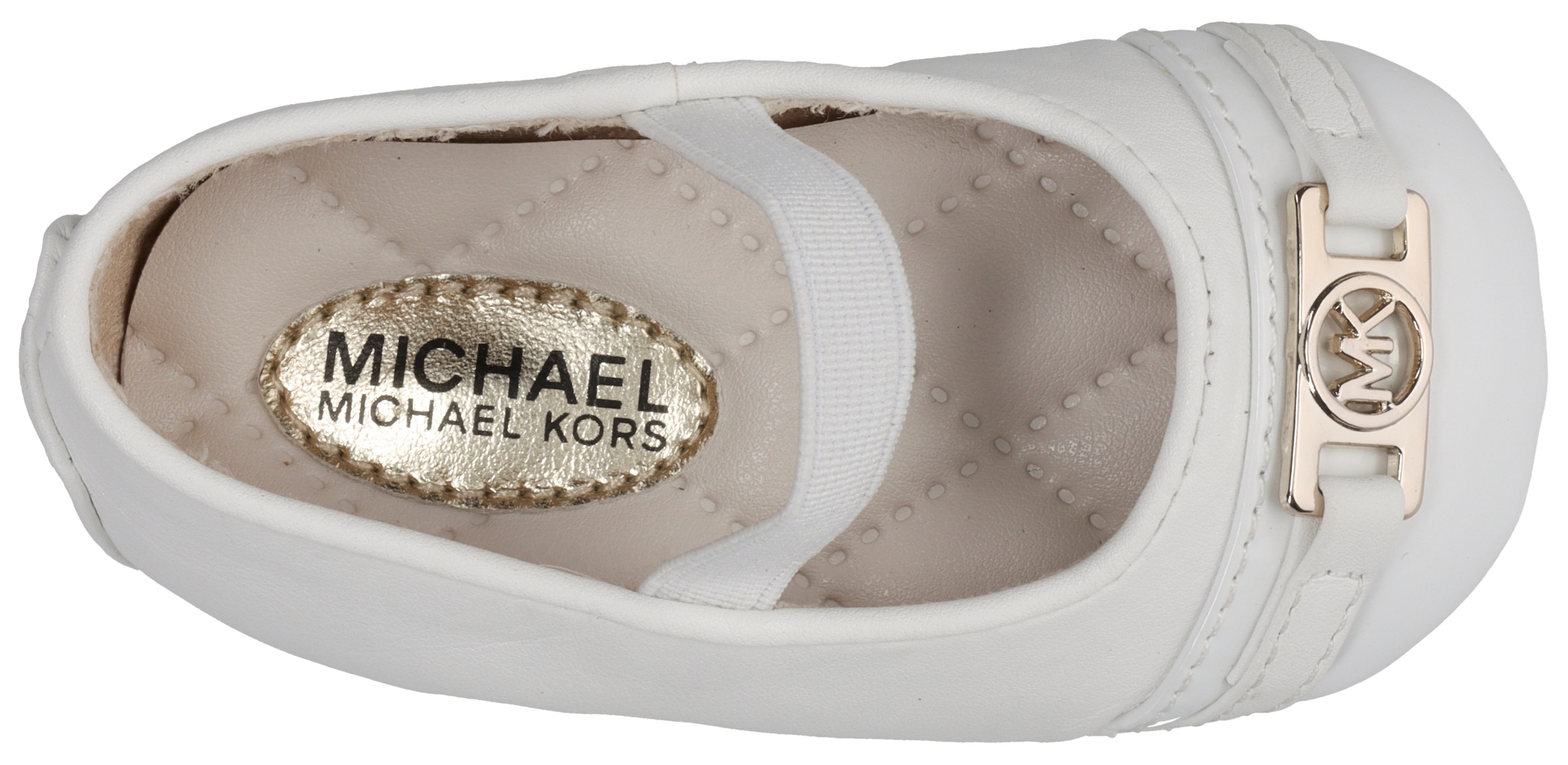 MICHAEL KORS KIDS Ballerina BABY NYOMI Festtagsschuh Taufschuh mit praktischem Gummiriemchen online bestellen BAUR