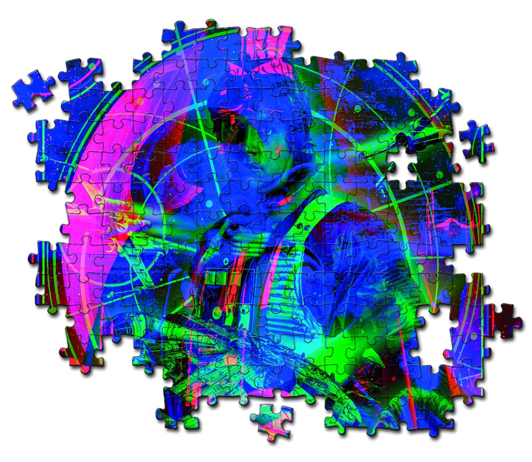 Clementoni® Puzzle »Star Wars - The Metamorphic Art Collection Episode 4-5-6« Mit Licht; Made in Europe