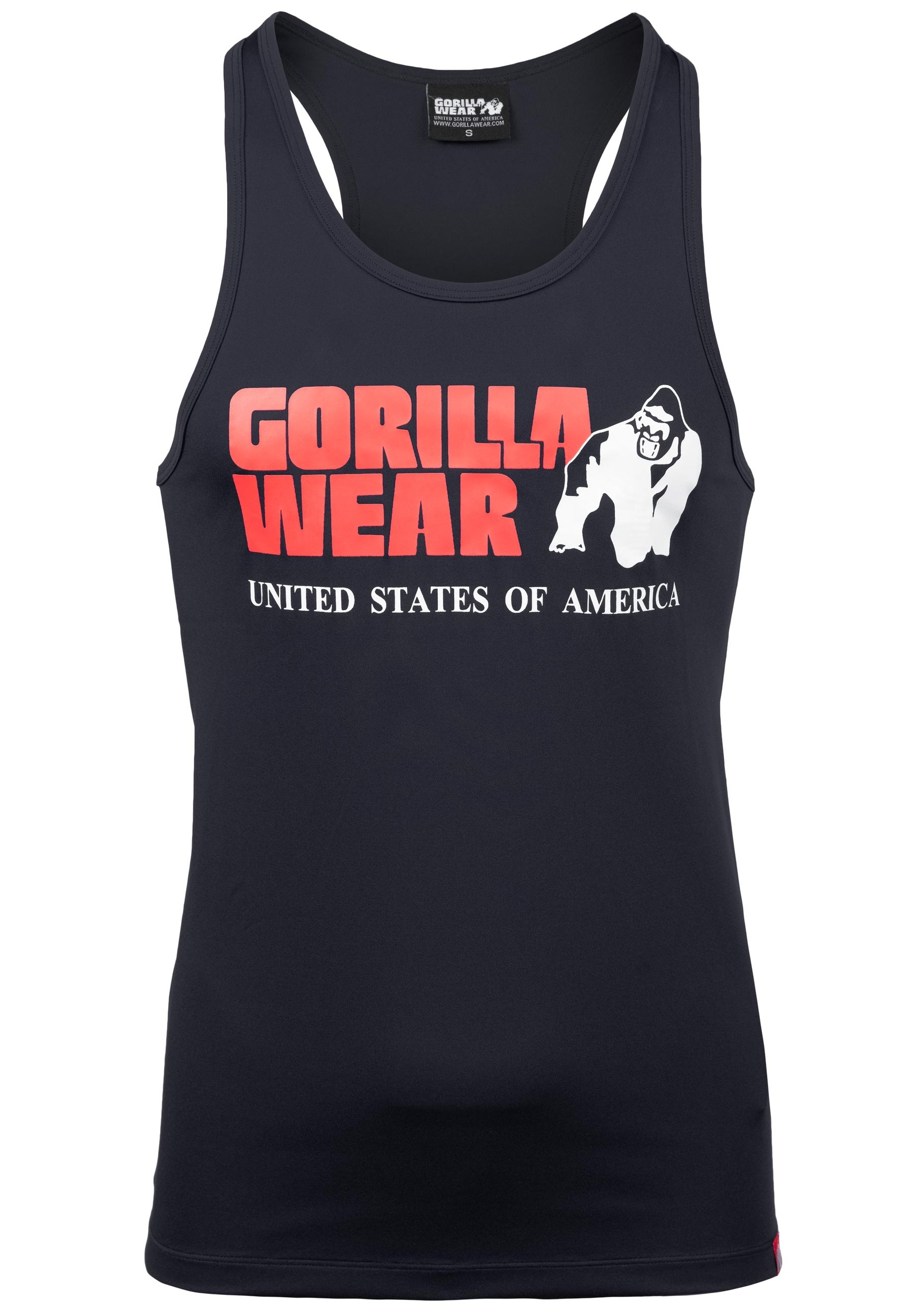 Gorilla Wear Muskelshirt, mit großem Logoprint auf der Front