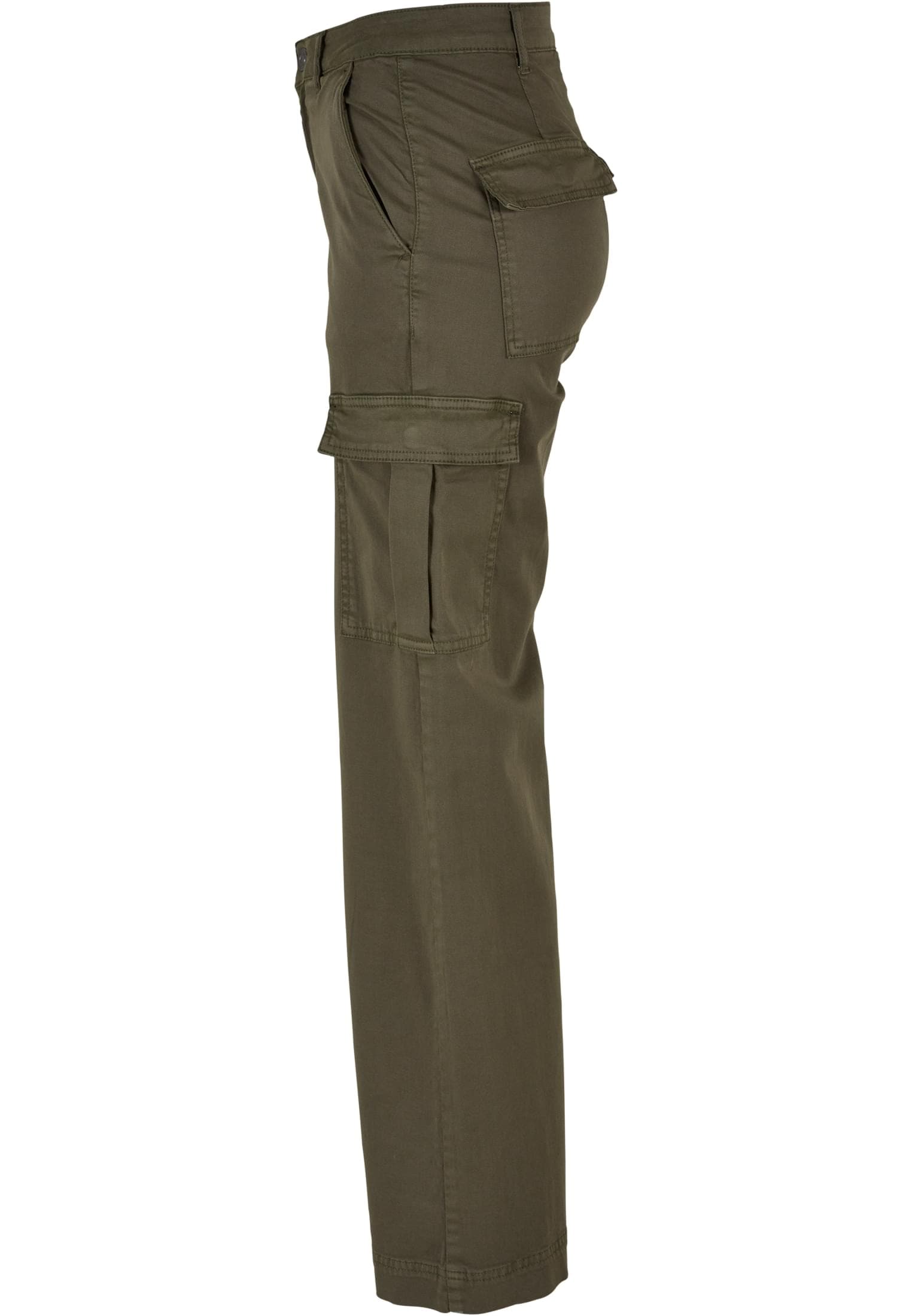 URBAN CLASSICS BAUR Stoffhose für High Cargo Leg (1 Ladies Waist »Damen Pants«, | bestellen Twill Wide tlg.)