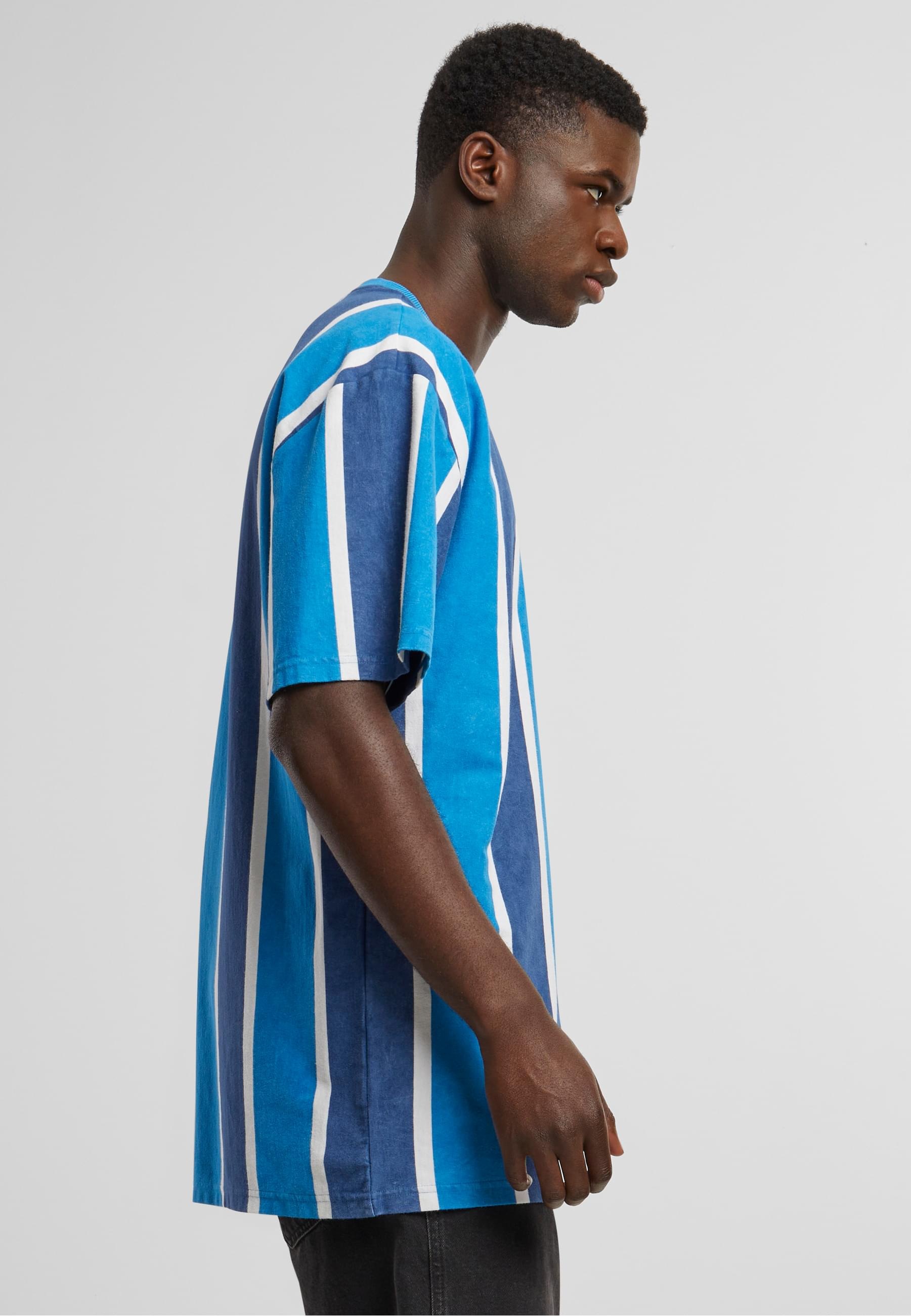Karl Kani T-Shirt »Karl Kani Herren KM242-005-1 Karl Kani Retro Washed Stripe Tee«, (1 tlg.)