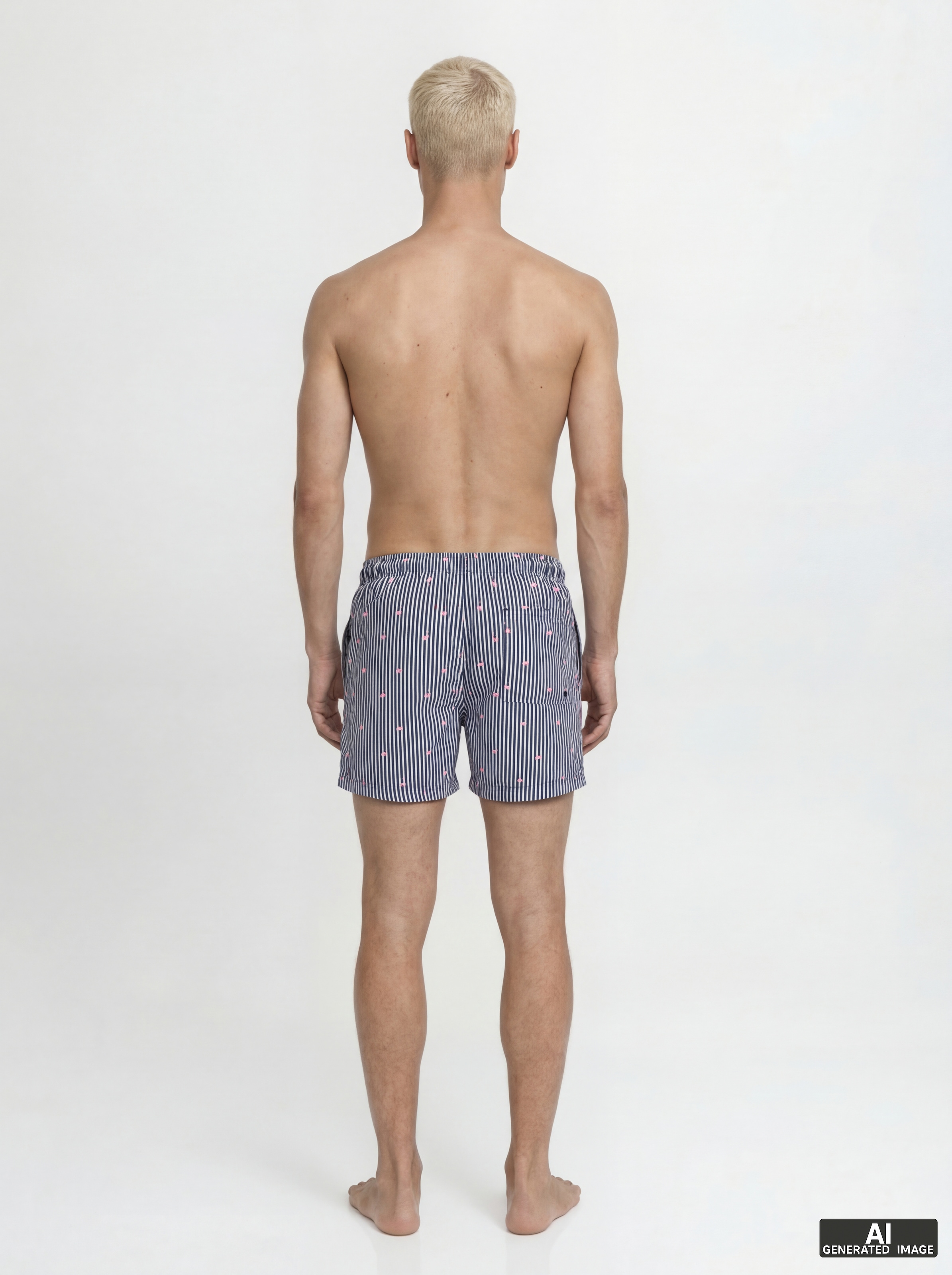 Jack & Jones Badeshorts »JPSTMAUI BREEZE MINI STRIPE SWIM SRT SN« Kunstfaser, normal geschnitten