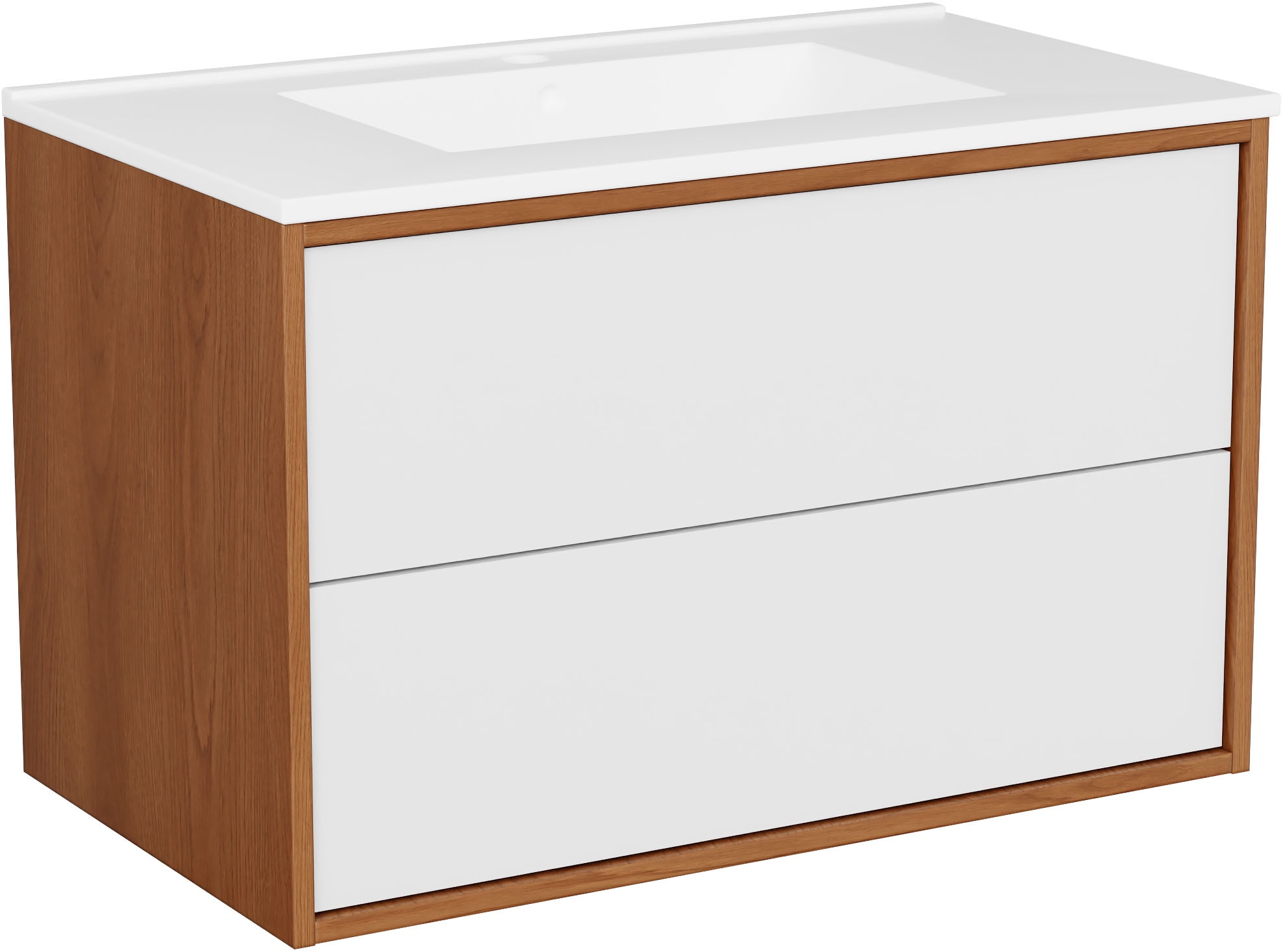 welltime Waschtisch "Waschbeckenunterschrank Line mit Waschbecken,Badmöbel, günstig online kaufen