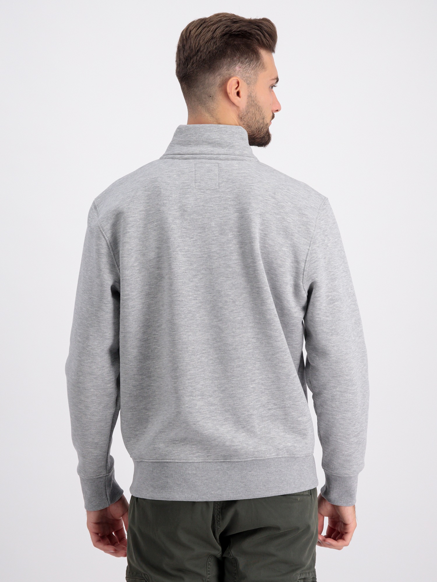 Alpha Industries Sweater »Alpha Industries Men - Sweatshirts Half Zip  Sweater SL« ▷ bestellen | BAUR