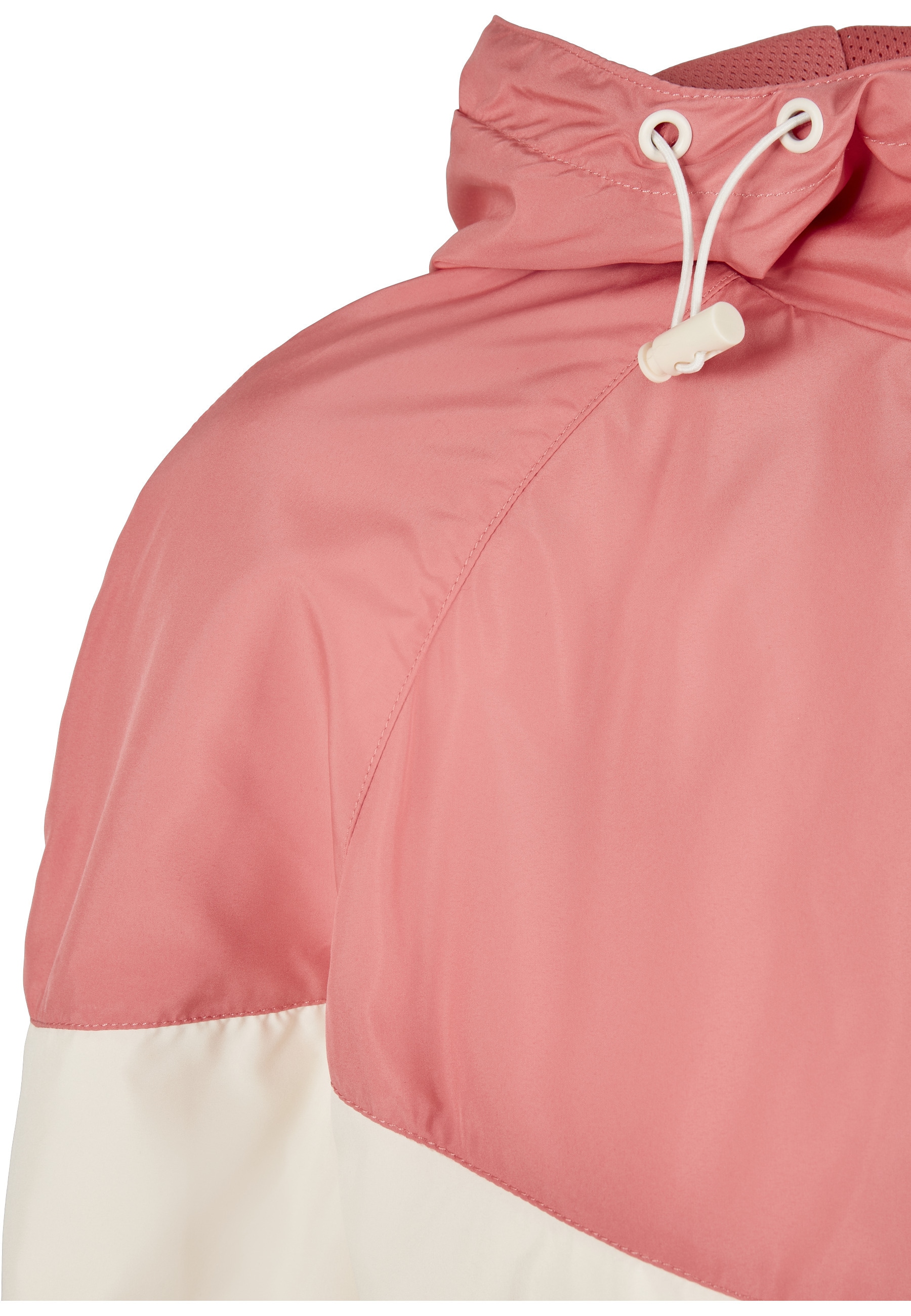 URBAN CLASSICS Anorak »Urban Classics Damen Ladies Arrow Windbreaker« 1 Stk. tlg. mit Kapuze