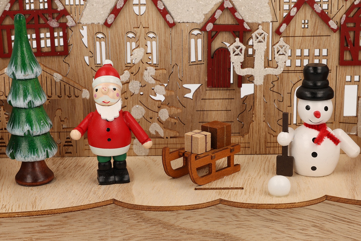 Myflair Möbel & Accessoires LED Schwibbogen "Weihnachtsdeko", aus Holz, mit günstig online kaufen