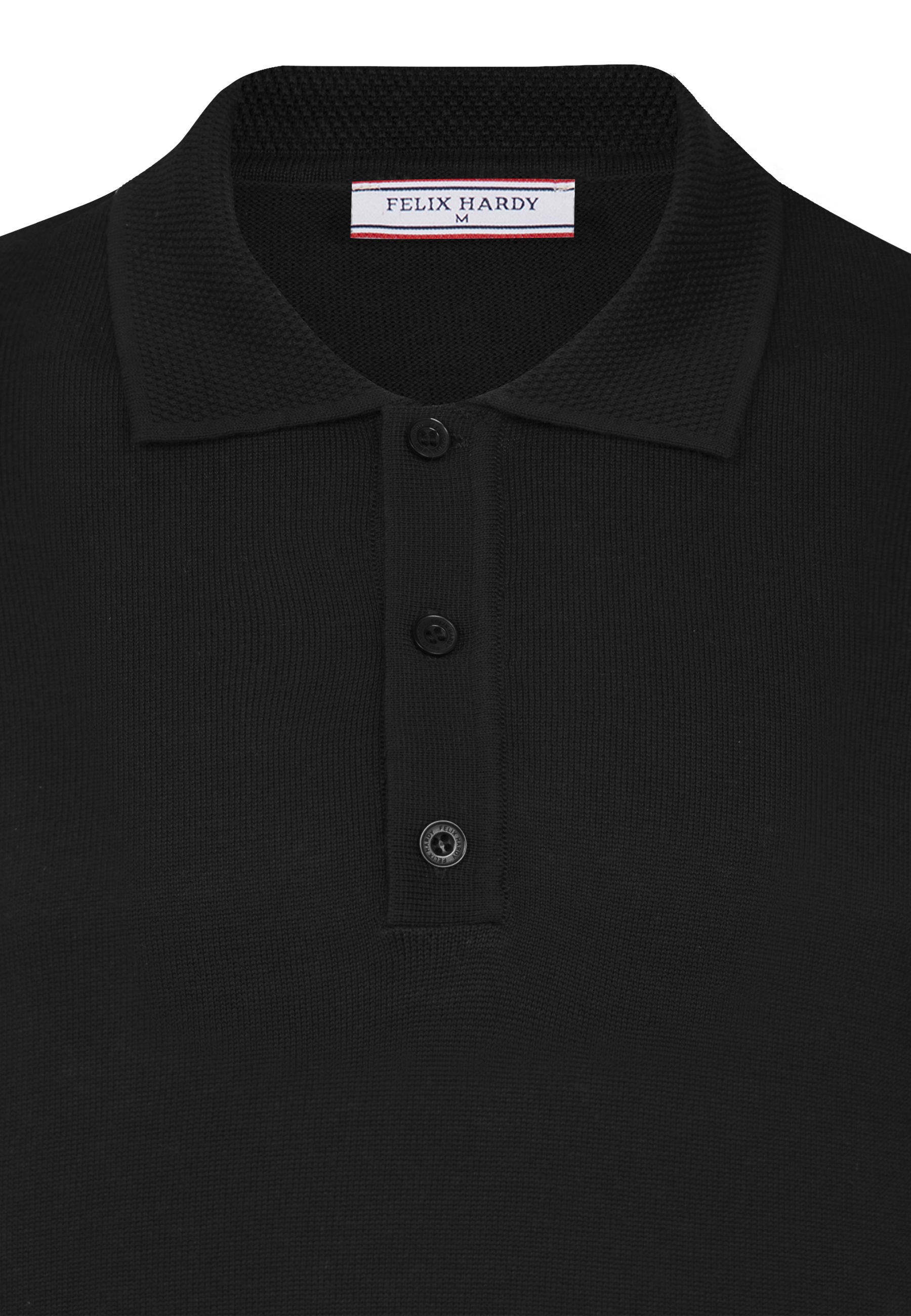 Felix Hardy Polo Collar Sweater 2-Pack Black/Navy Size L 2