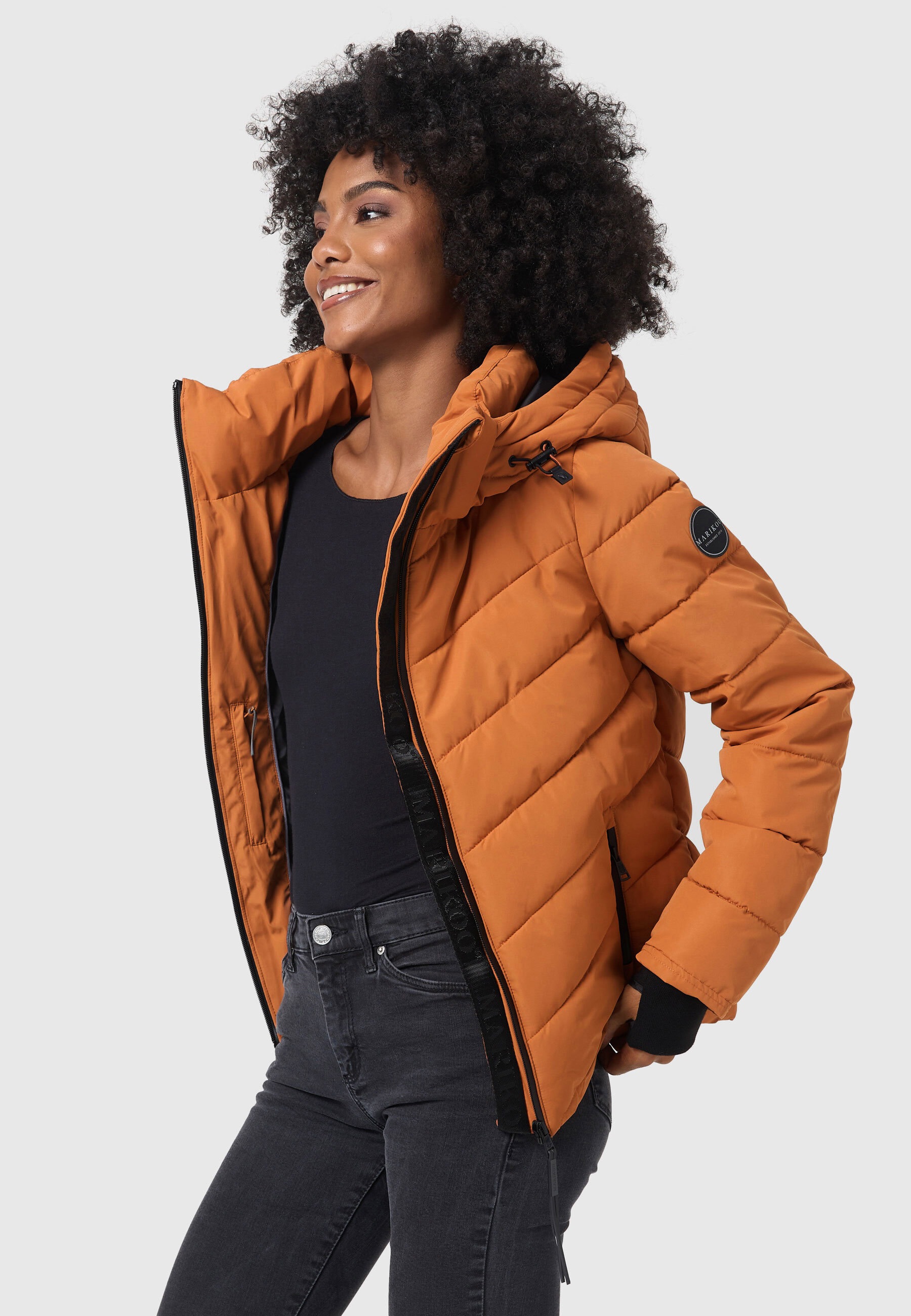 Marikoo Winterjacke »Samuiaa XVI«, mit Kapuze