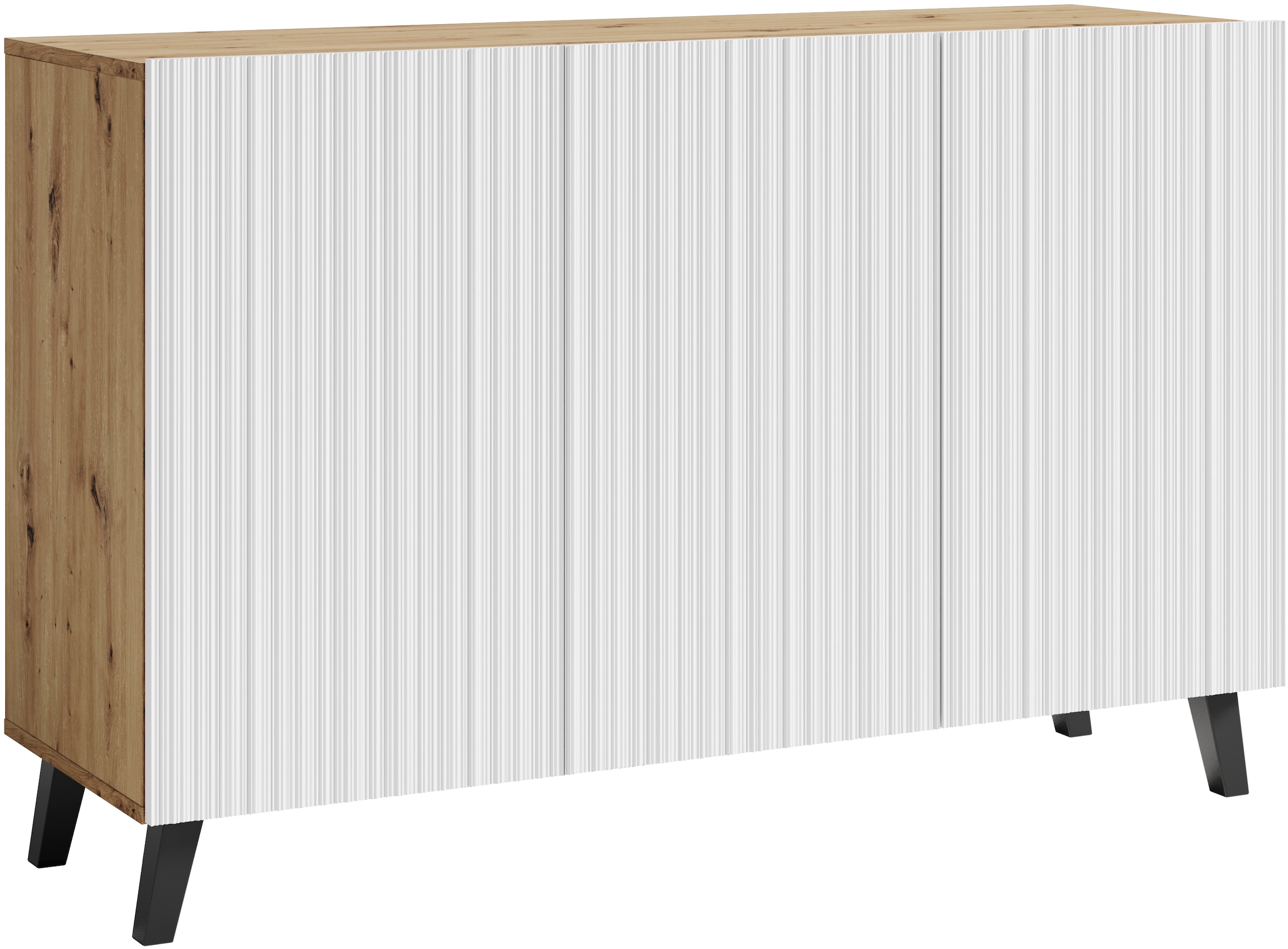 INOSIGN Sideboard »SIDEBOARD PHUKET«, (1 St.), Modernes Sideboard mit 6 Fächern, Breite 120 cm