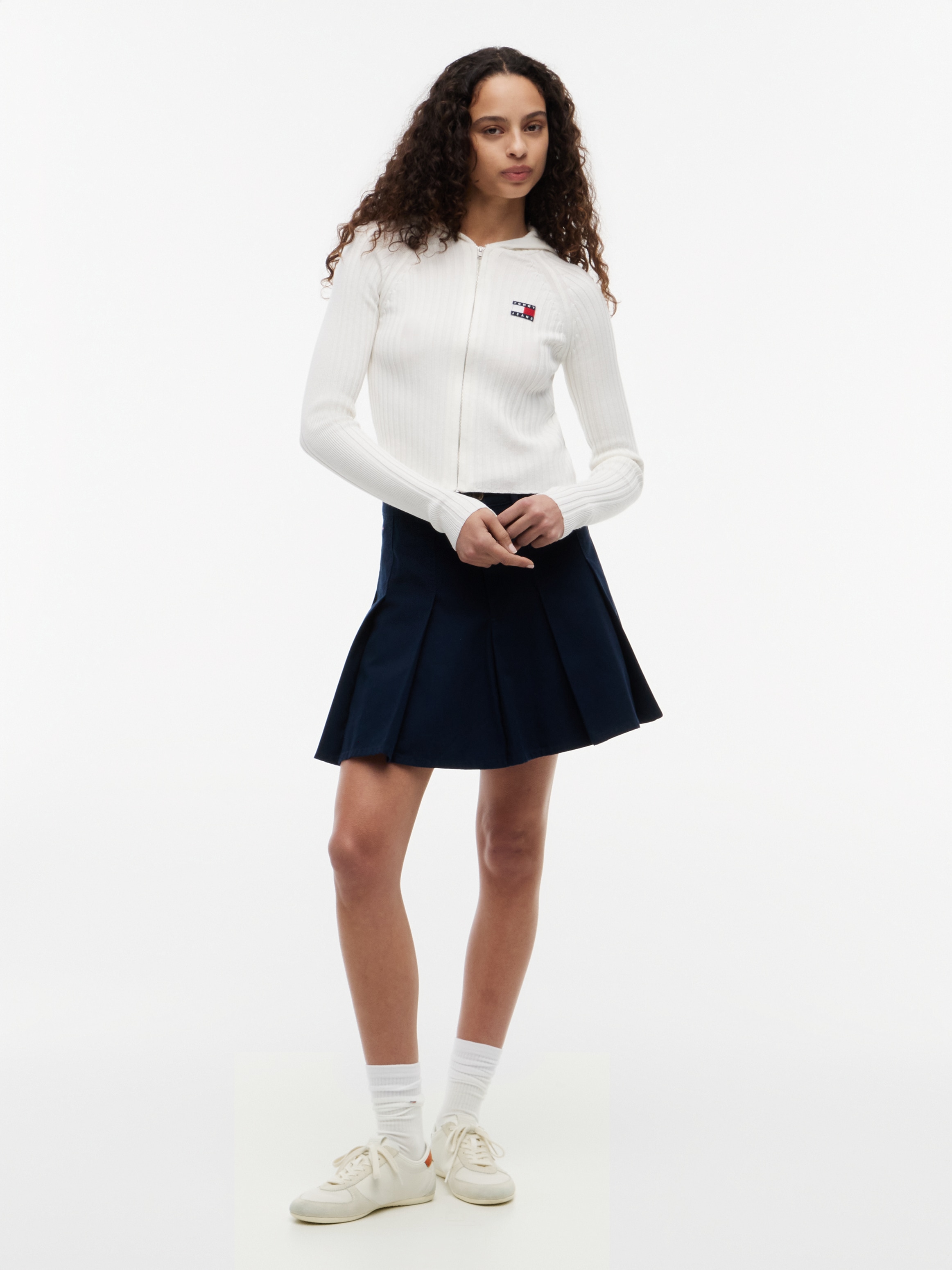 Tommy Jeans Sneaker »TJ BALLET SNEAKER«  Freizeitschuh, Halbschuh, Schnürschuh im Retro-Look
