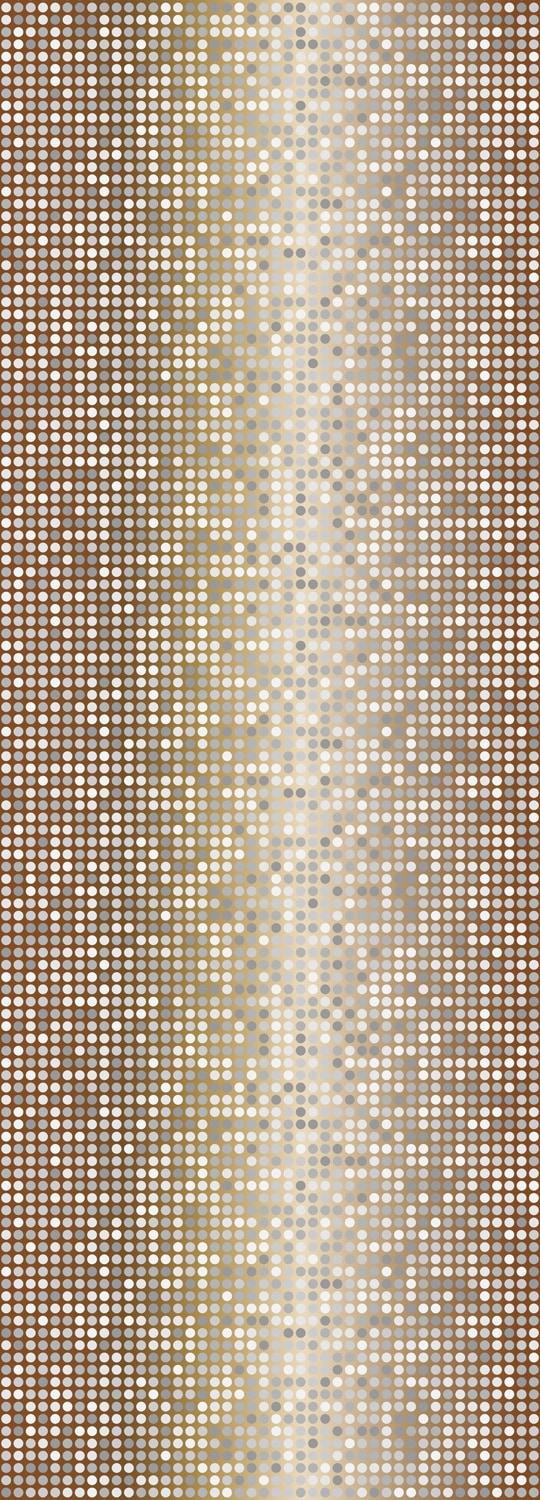 queence Vinyltapete »Beverly« 90 x 250 cm selb...