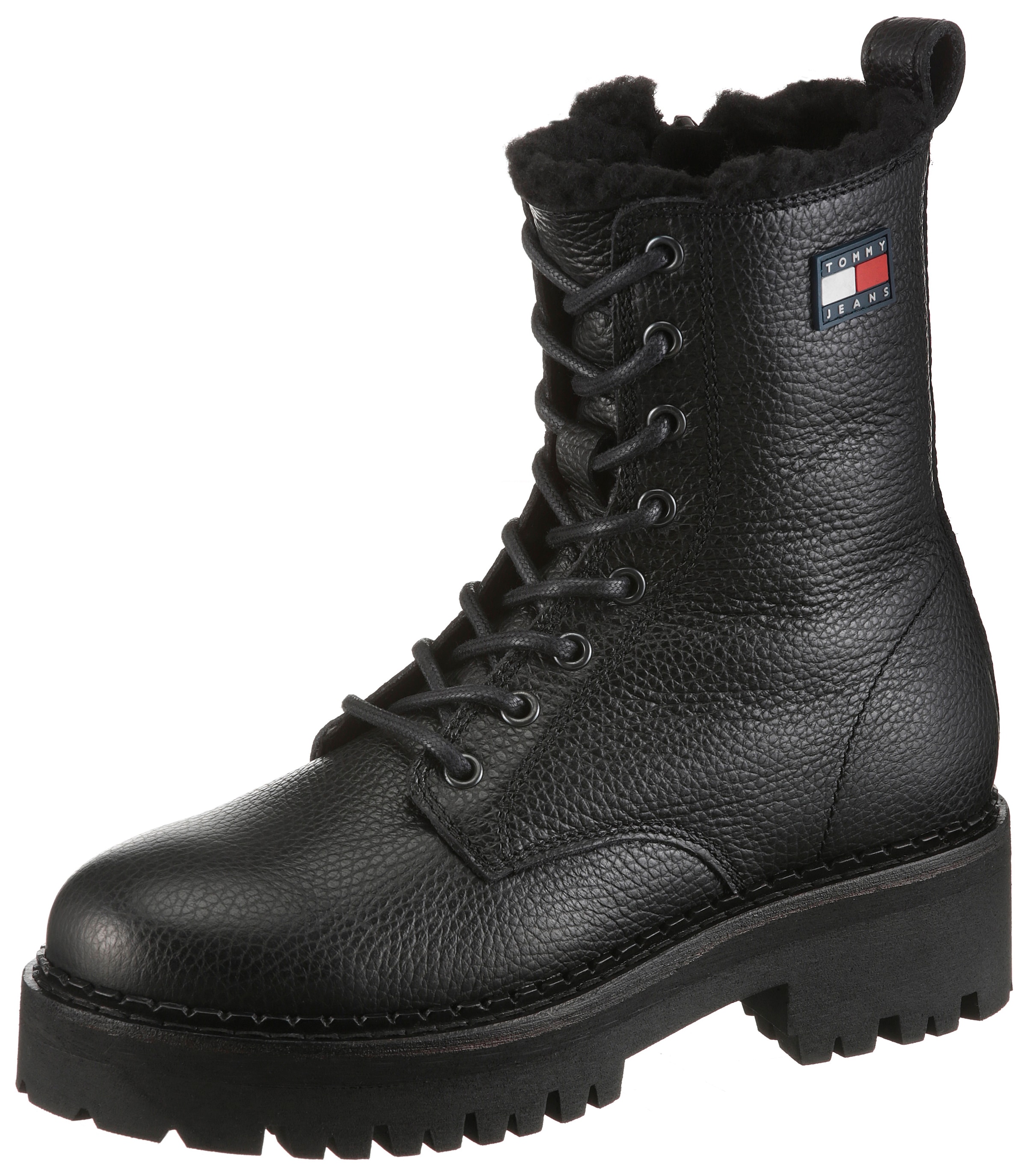 Tommy Jeans Winterboots "TJW URBAN LACEUP BOOT WL", Blockabsatz, Schnürboot günstig online kaufen