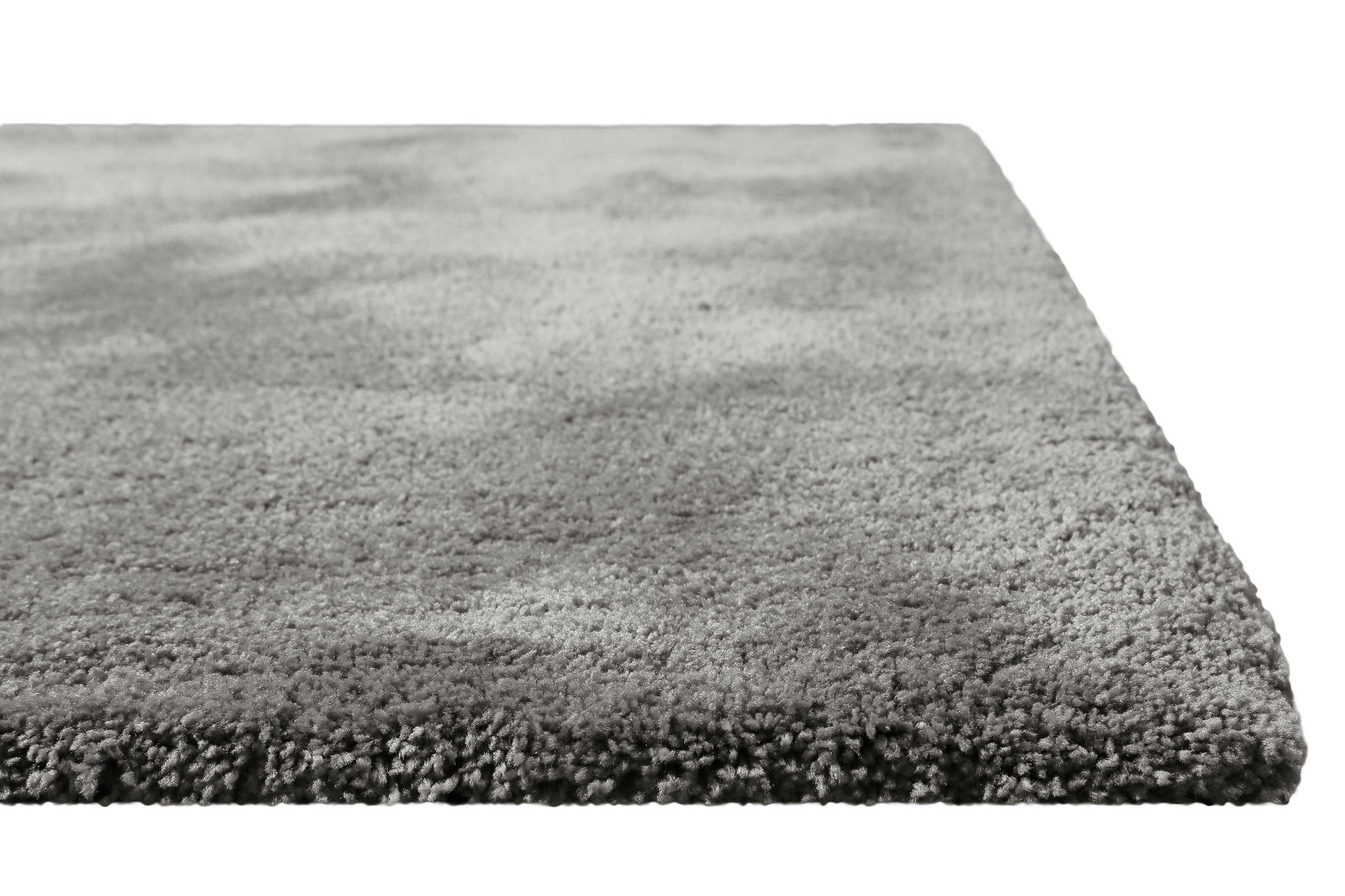 Homie Living Teppich »Pisa«, rund, 25 mm Höhe, Hochflor, Microfaser, uni, weich, Shaggy, Wohnzimmer, Schlafzimmer
