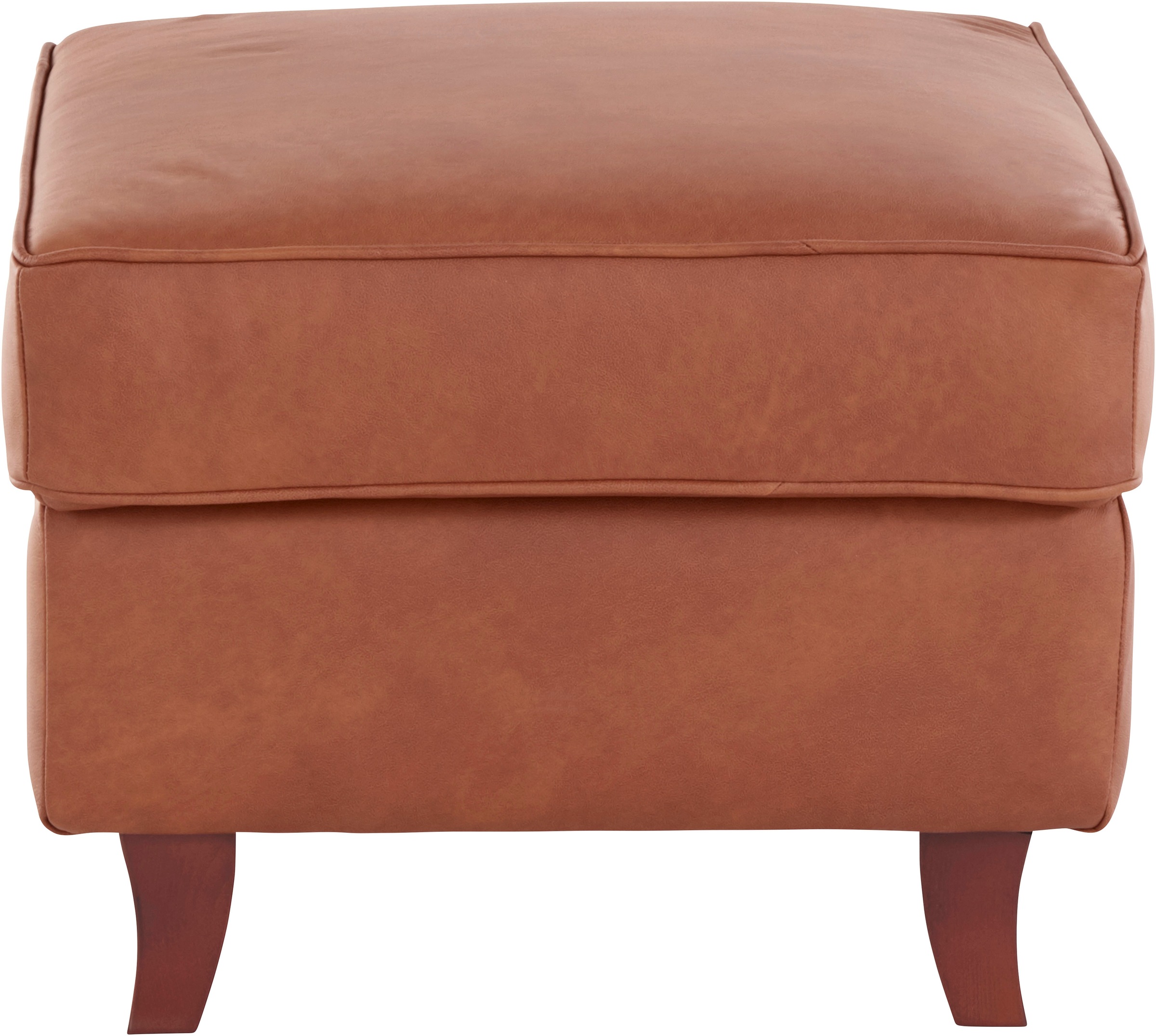 Home affaire Polsterhocker »Reims«, echte Chesterfield-Knopfheftung, Samtoptik mich changierender Optik