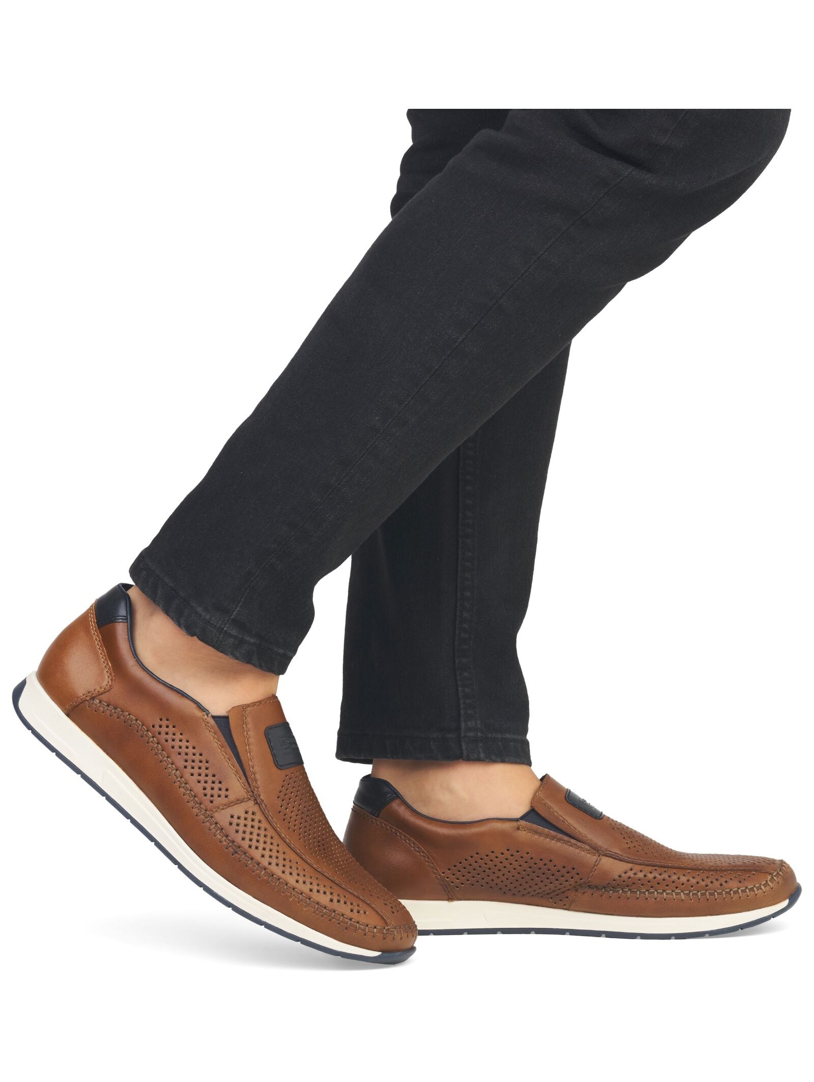 Thumbnail - Rieker Slipper "Rieker Slipper Leder"