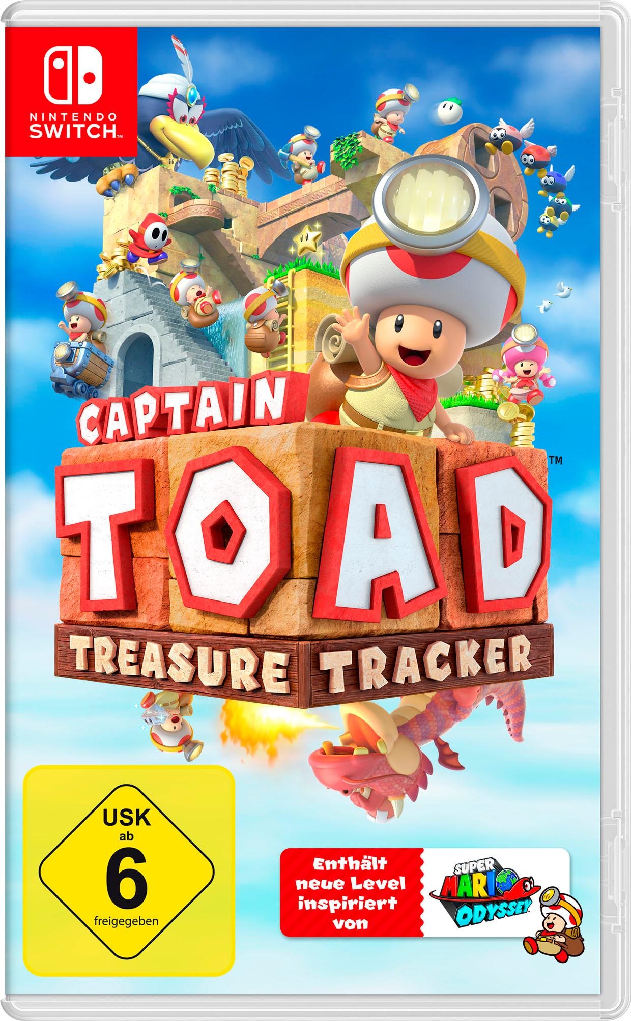 NINTENDO SWITCH Spielesoftware "Captain Toad: Treasure Tracker", Nintendo Switch, bunt, Spielesoftware