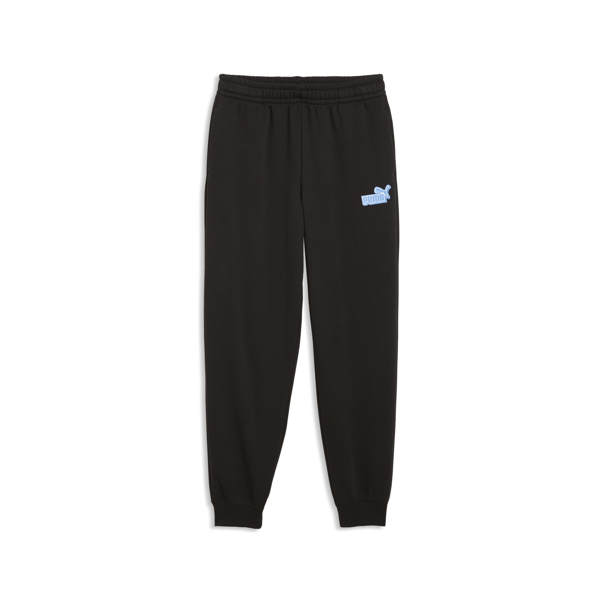 PUMA Kinder Sporthose "Essentials Logo Lab Relaxed Jogginghose Jungen", schwarz, Gr. 152, Obermaterial: 66% Baumwolle, 34% Polyester. Rippe: 97%