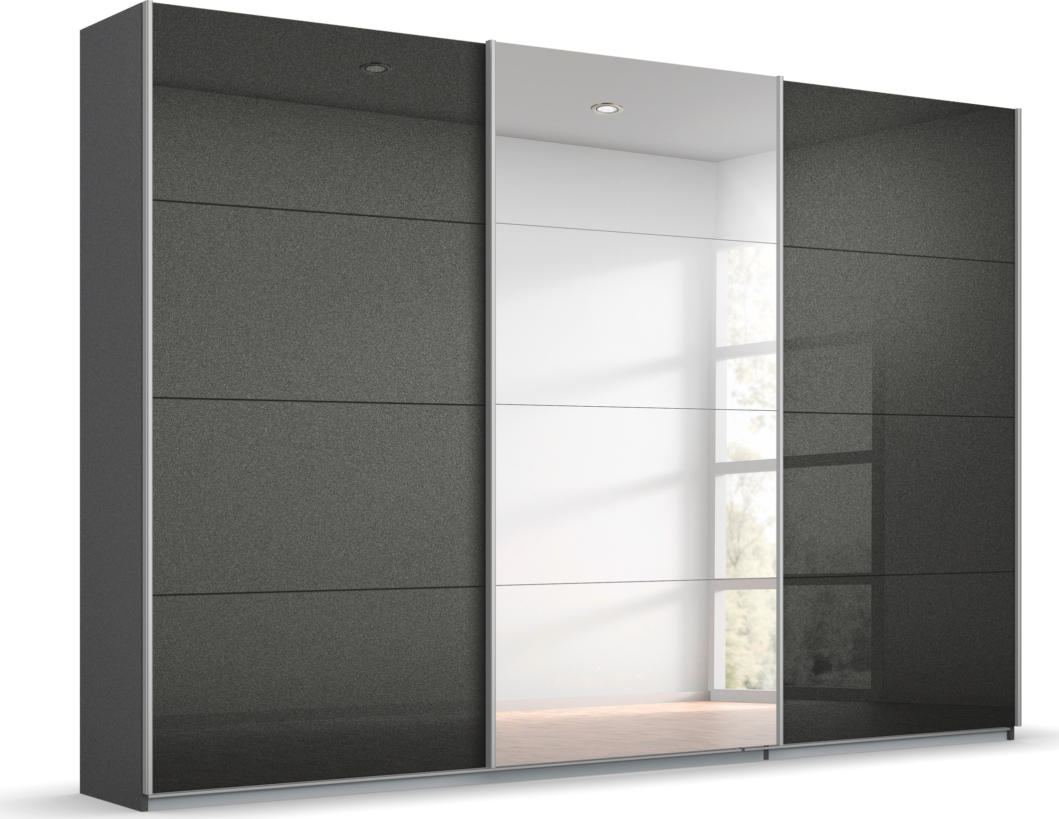 rauch Schwebetürenschrank "Kleiderschrank Schrank Garderobe KOLUNA Hochglan günstig online kaufen