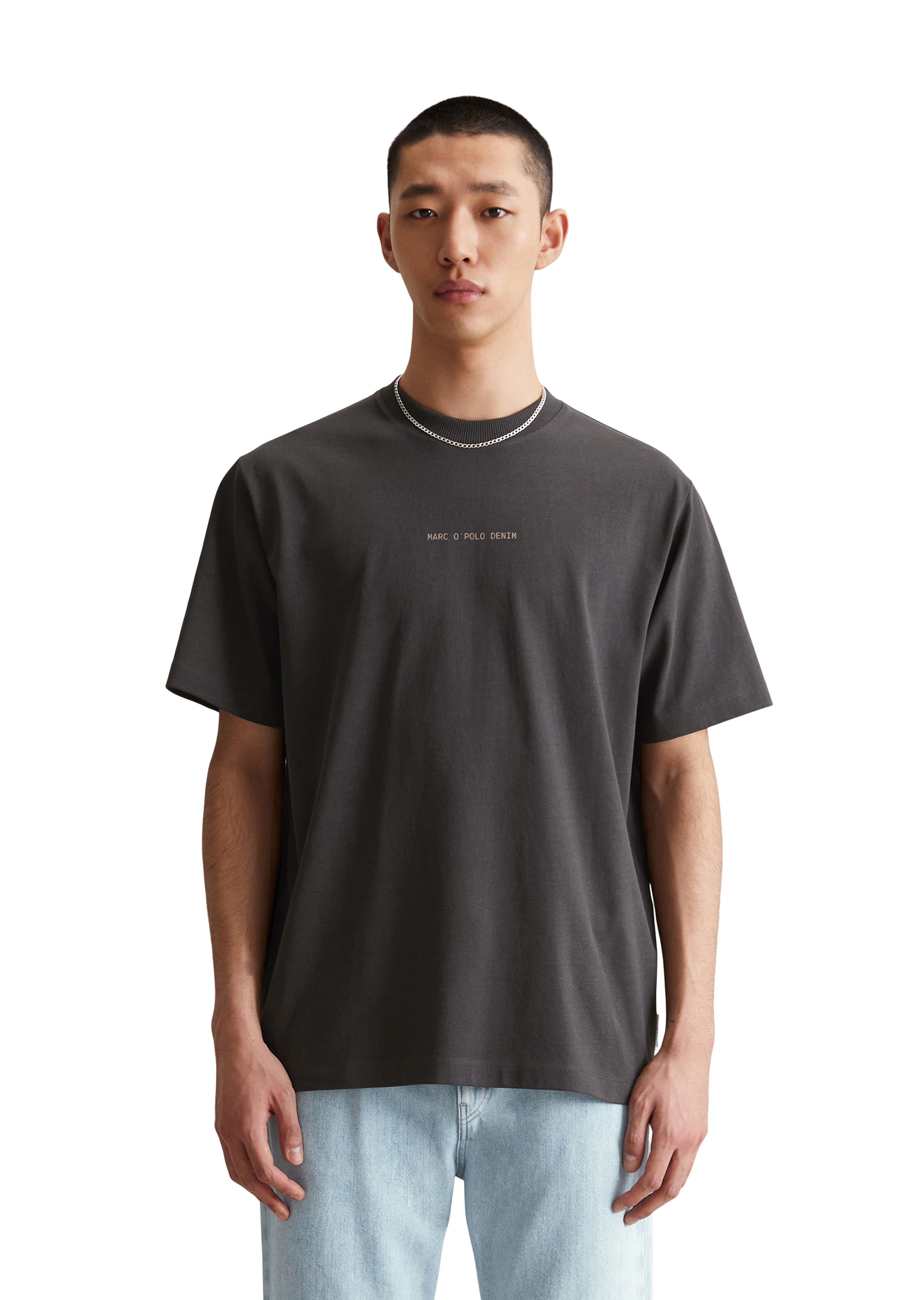 Marc OPolo DENIM T-Shirt "mit Print auf Vorder- und Rückseite" günstig online kaufen