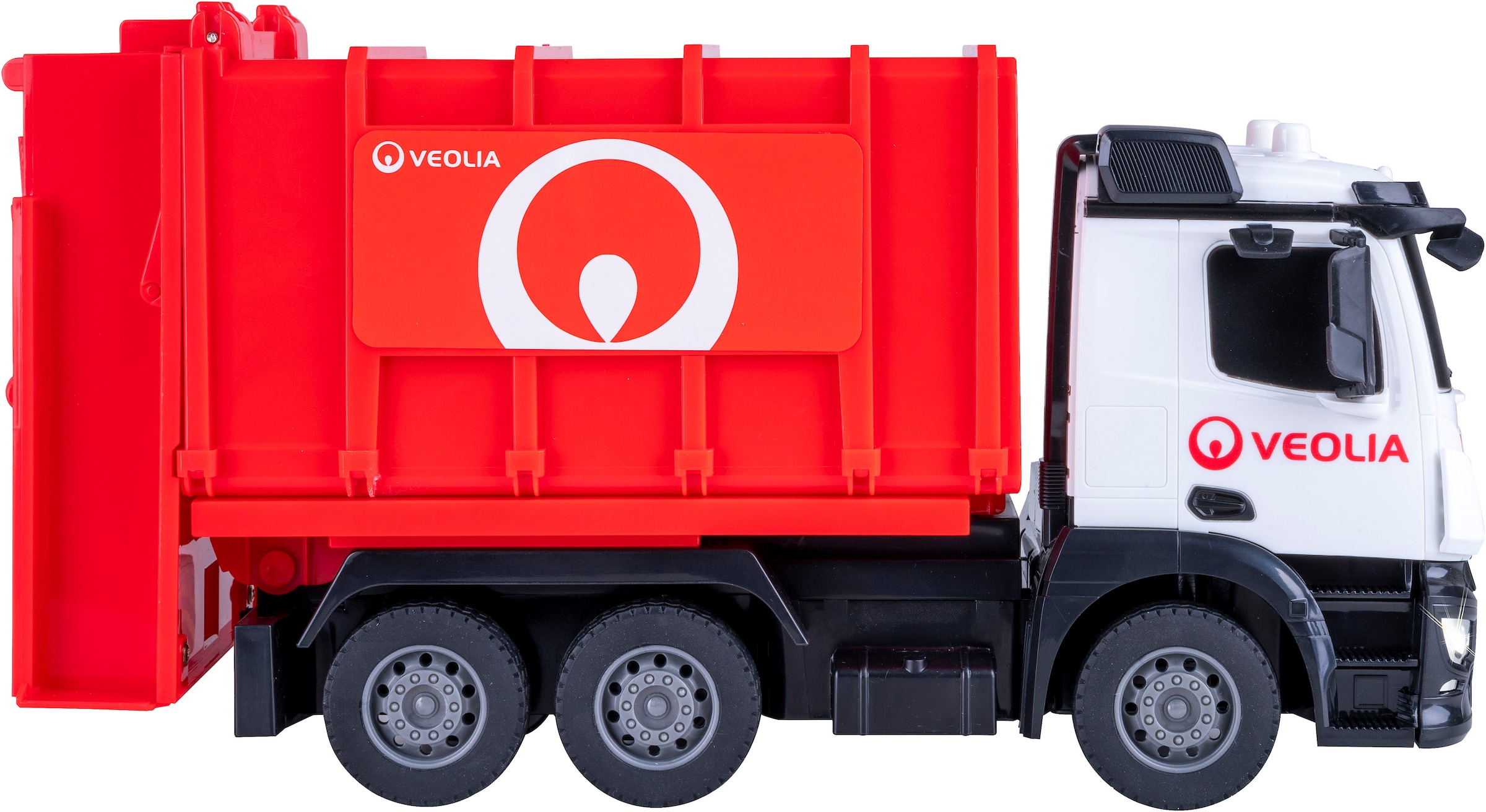 Jamara RC-LKW »Müllwagen Mercedes-Benz Antos 2,4GHz« LED-Licht vorne; Maßstab 1:26