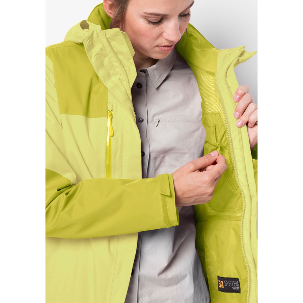 Jack Wolfskin Funktionsjacke »JASPER JKT W«, mit Kapuze