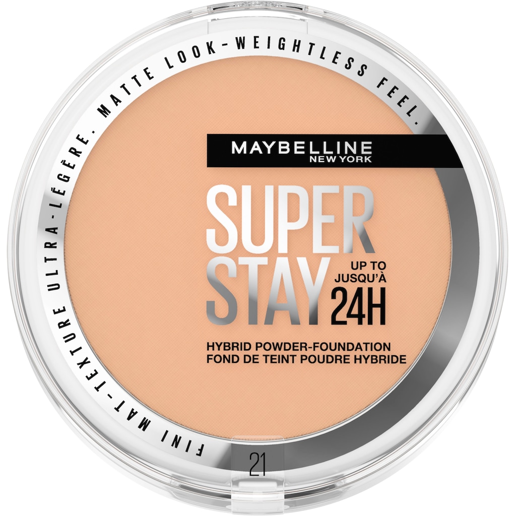 MAYBELLINE NEW YORK Foundation »Maybelline New York Super Stay Hybrides Puder Make-Up«