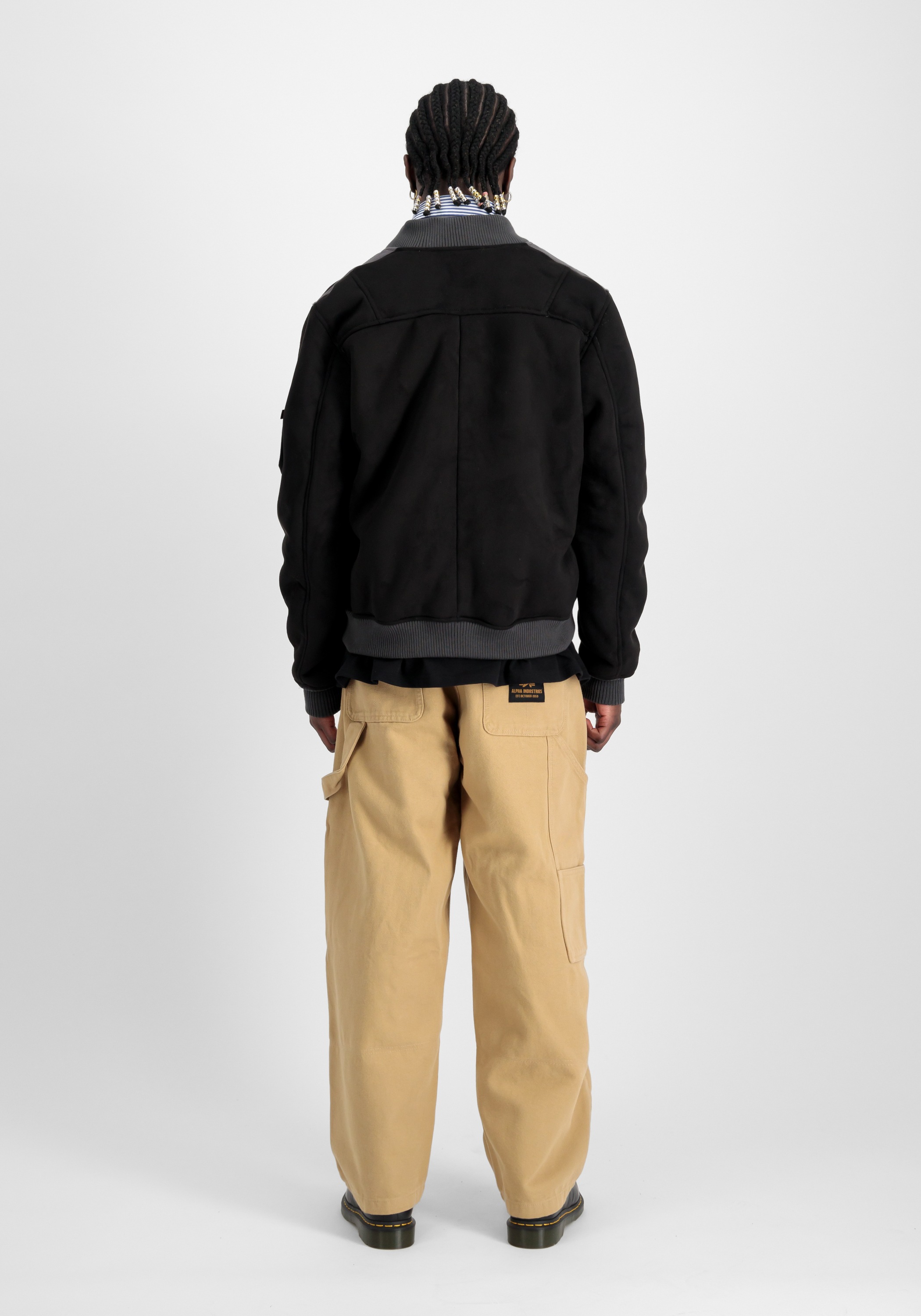 Alpha Industries Bomberjacke »Alpha Industries Men - Bomber Jackets MA-1 Faux Suede«