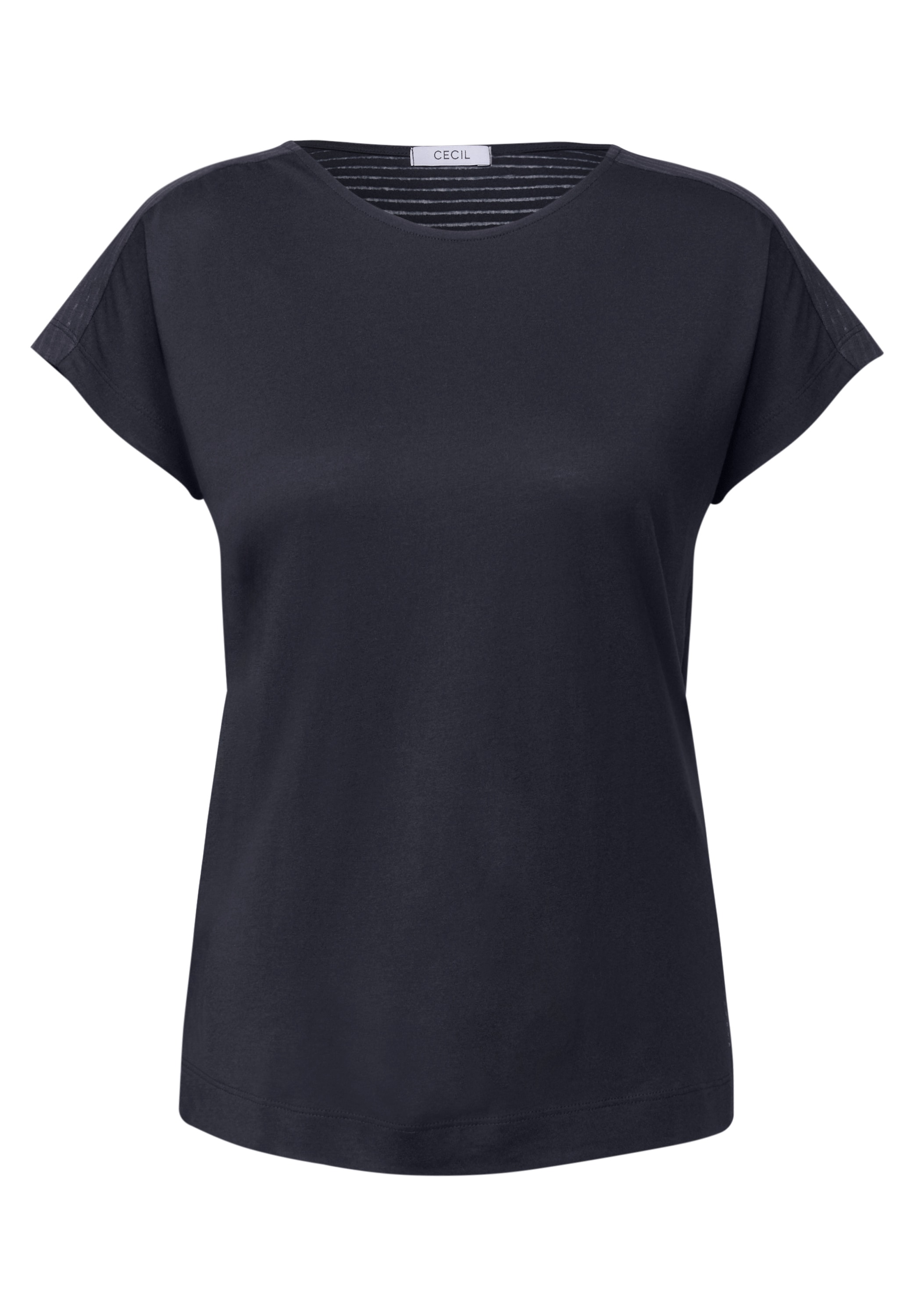 Cecil V-Shirt, im soften Baumwoll-Mix