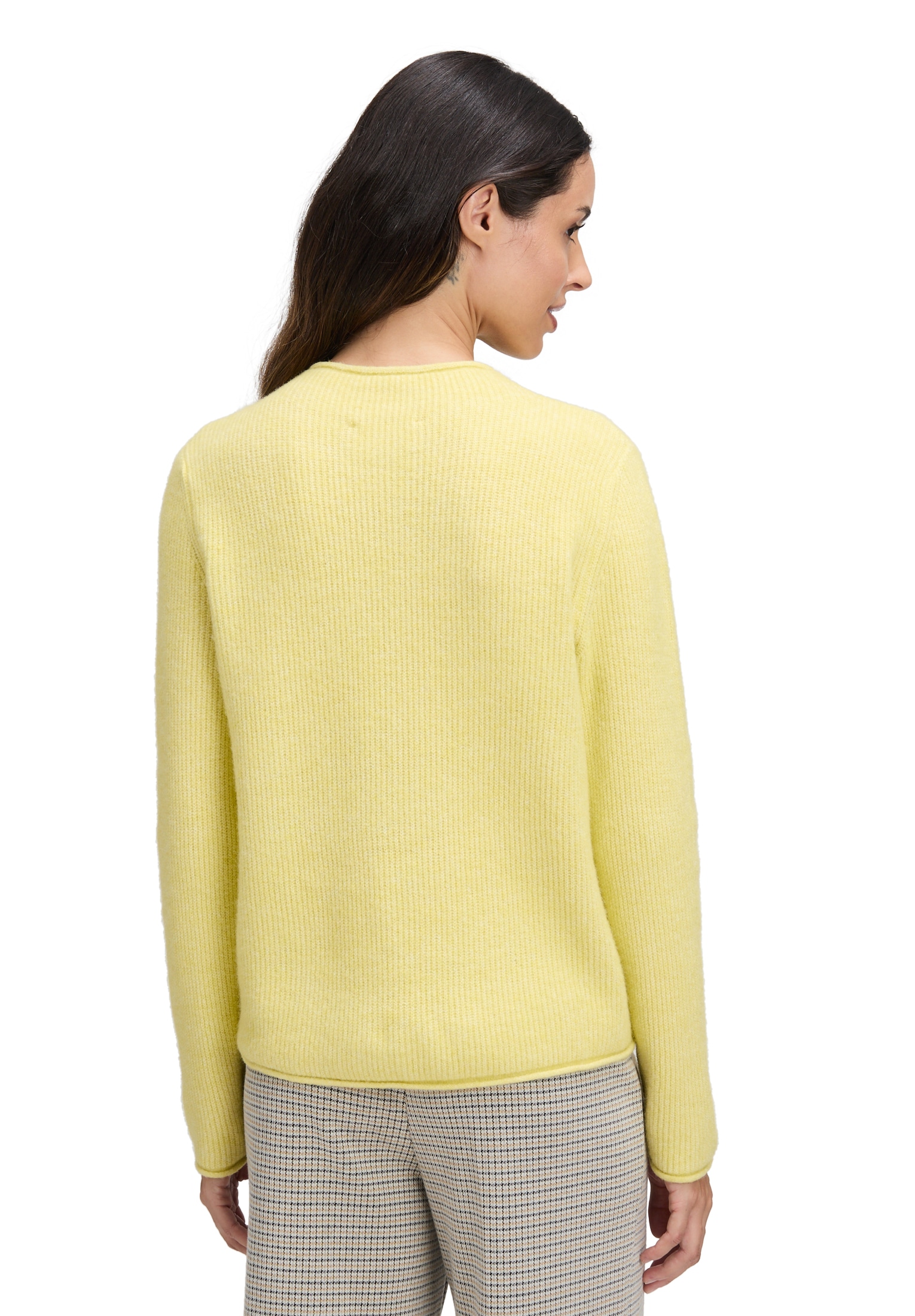 Cartoon Strickpullover »Damen mit Stehkragen« 1 Stk.