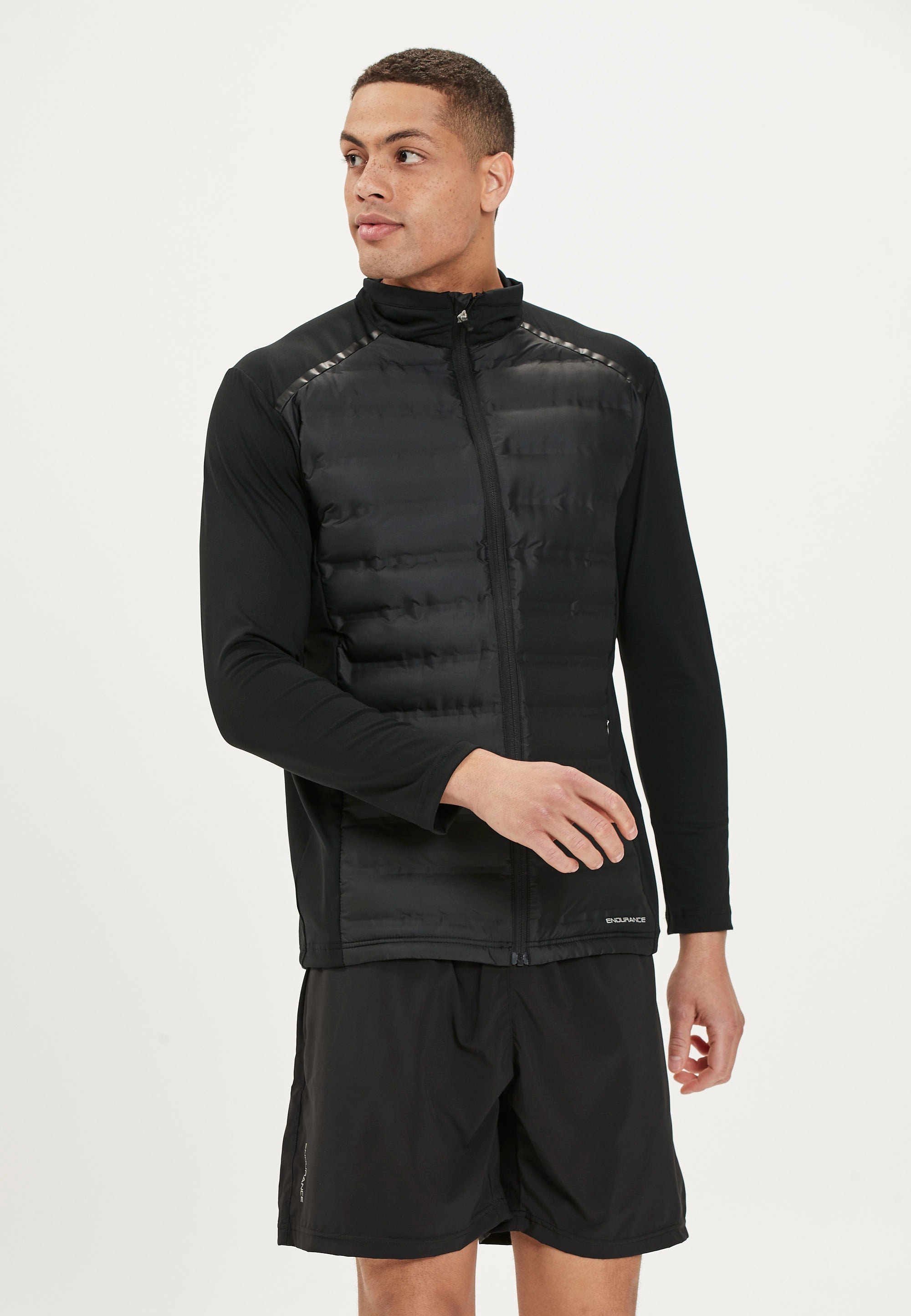 ENDURANCE Laufjacke »MIDAN«, mit wärmenden Steppeinsätzen