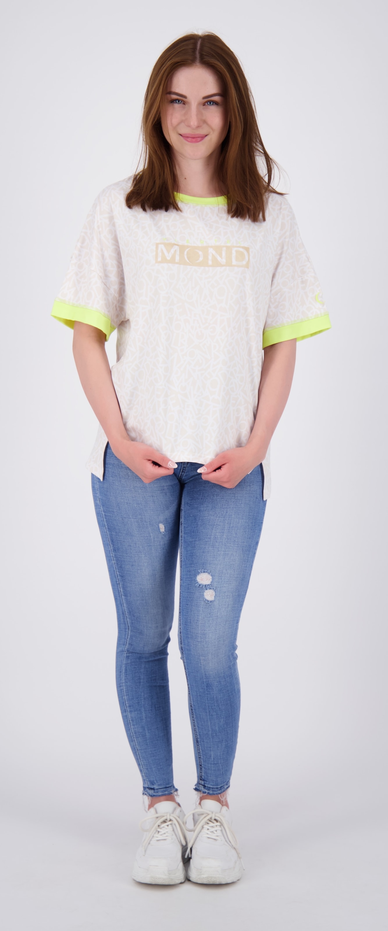 LPO Funktionsshirt »LINA WOMEN«, hinten länger geschnitten