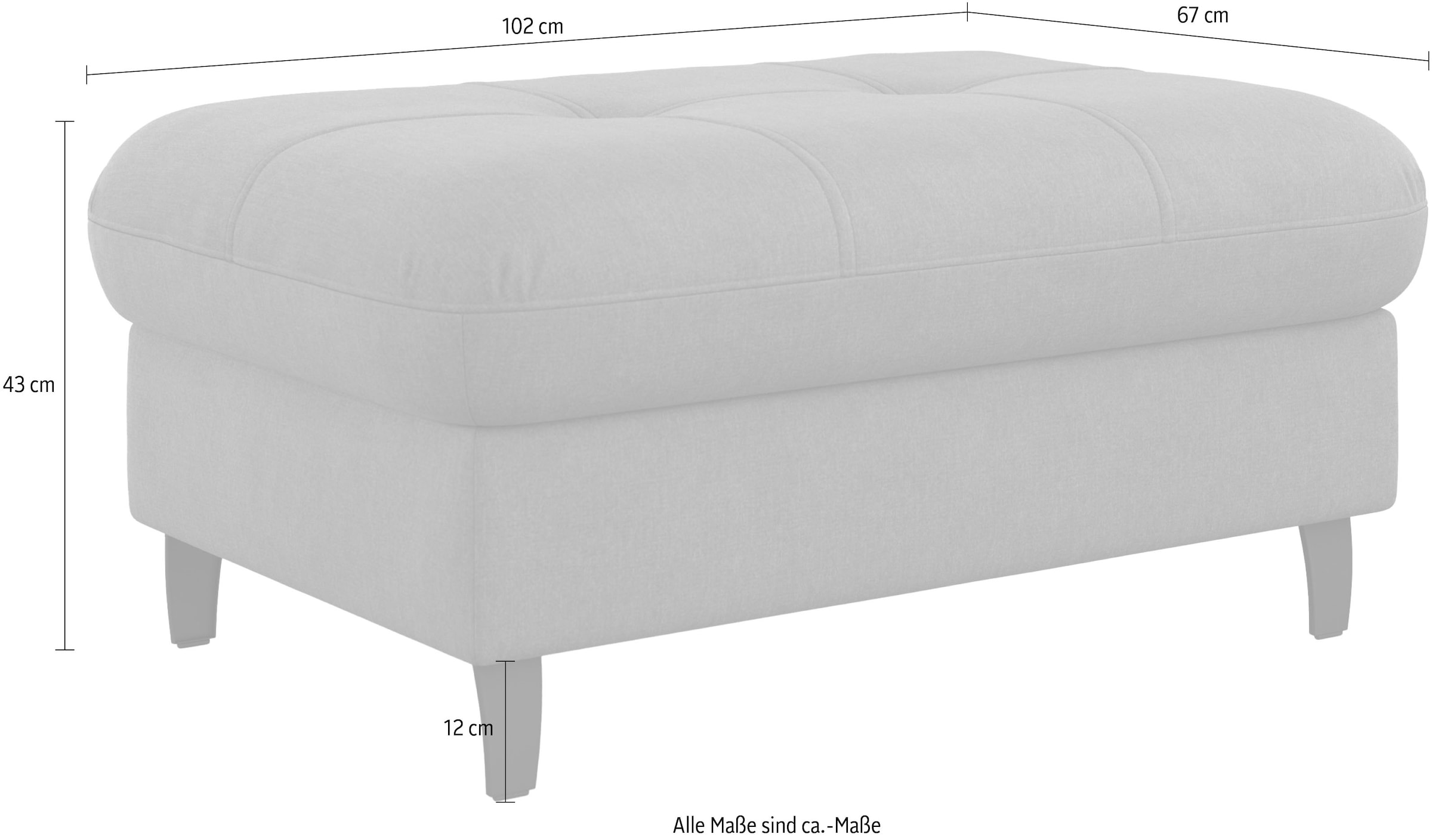 sit&more Hocker »Marano« mit Stauraum