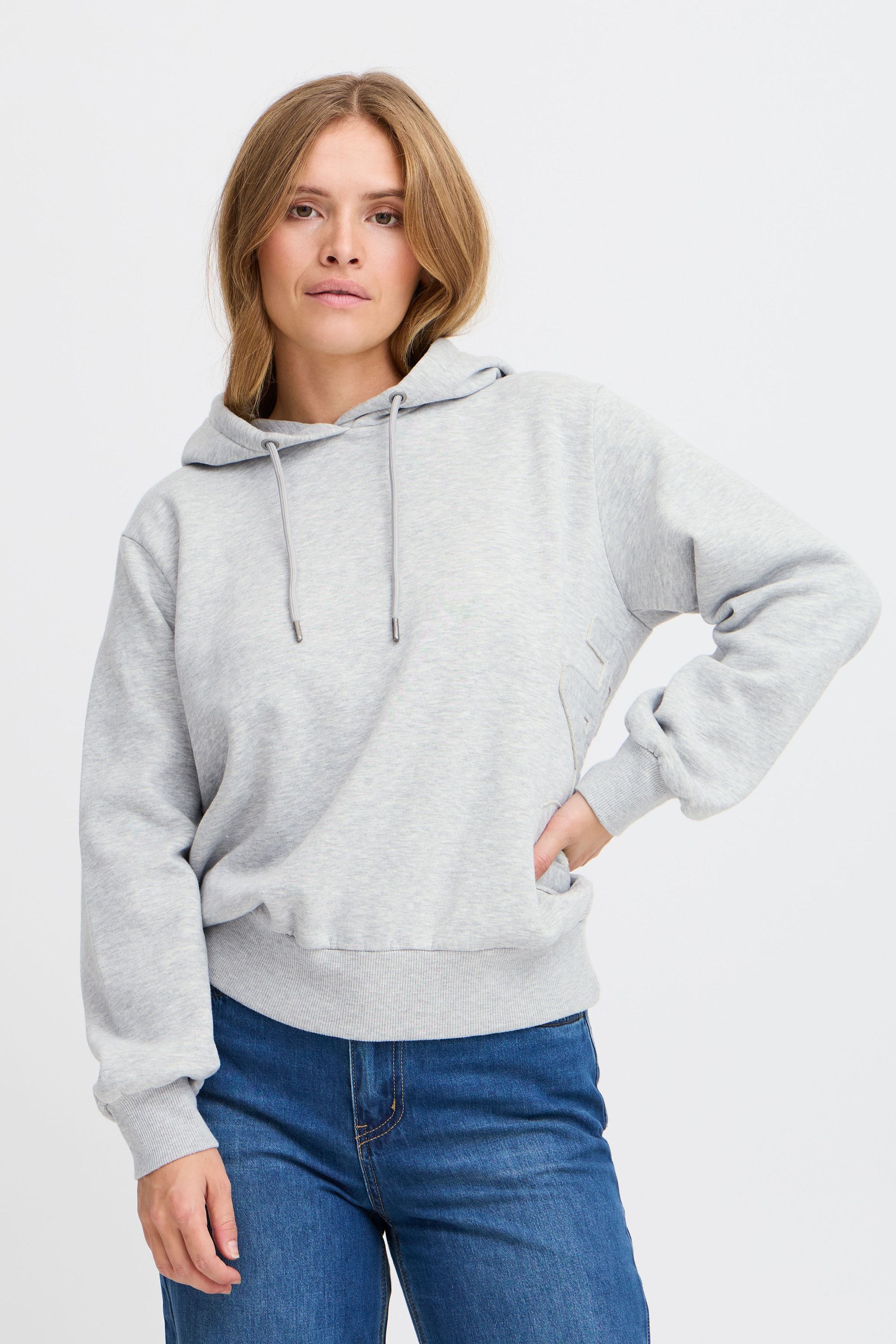 Pulz Jeans Kapuzenpullover »Kapuzenpullover PZKRISTEN LS Logo Sweatshirt«