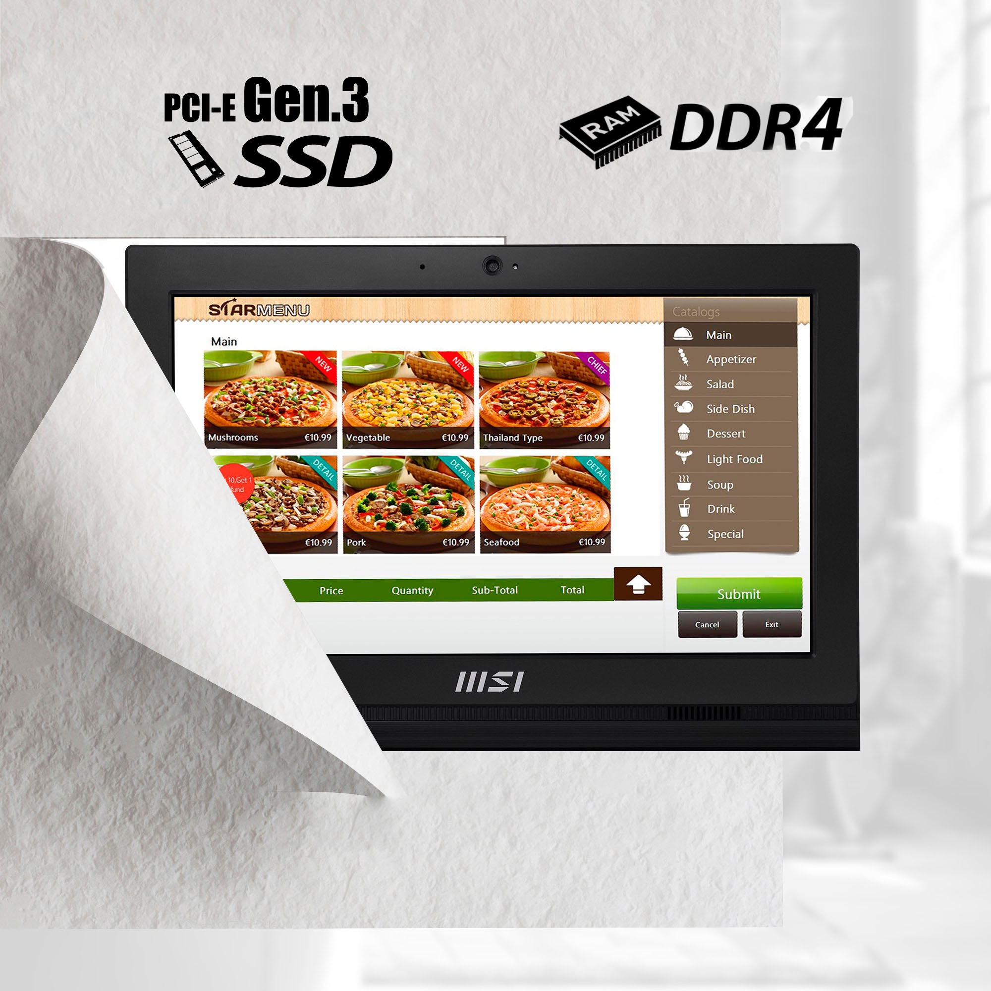 MSI All-in-One PC »PRO AP162T ADL-019DE«