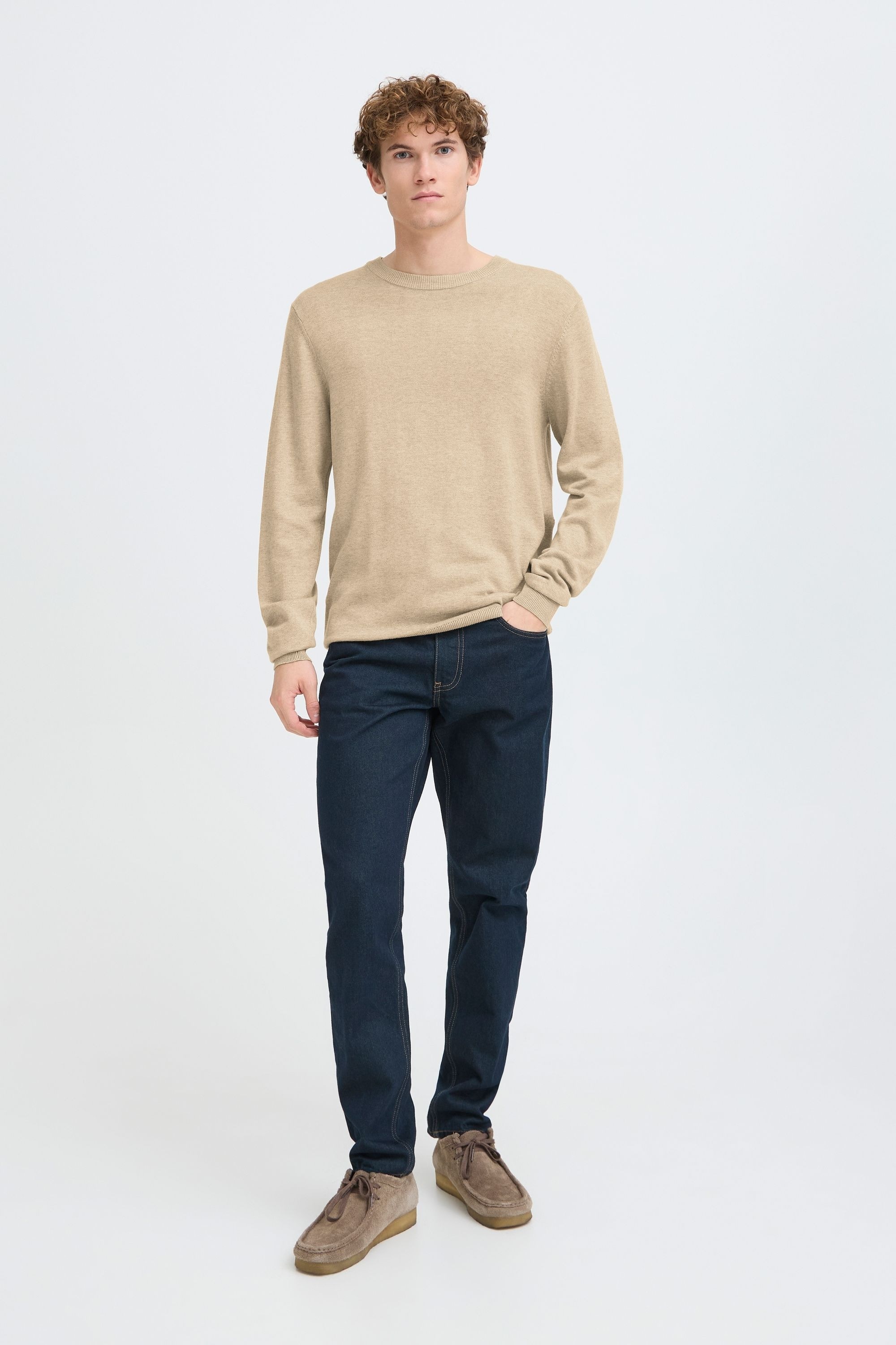 Casual Friday Strickfleece-Pullover »Strickpullover CFBells«
