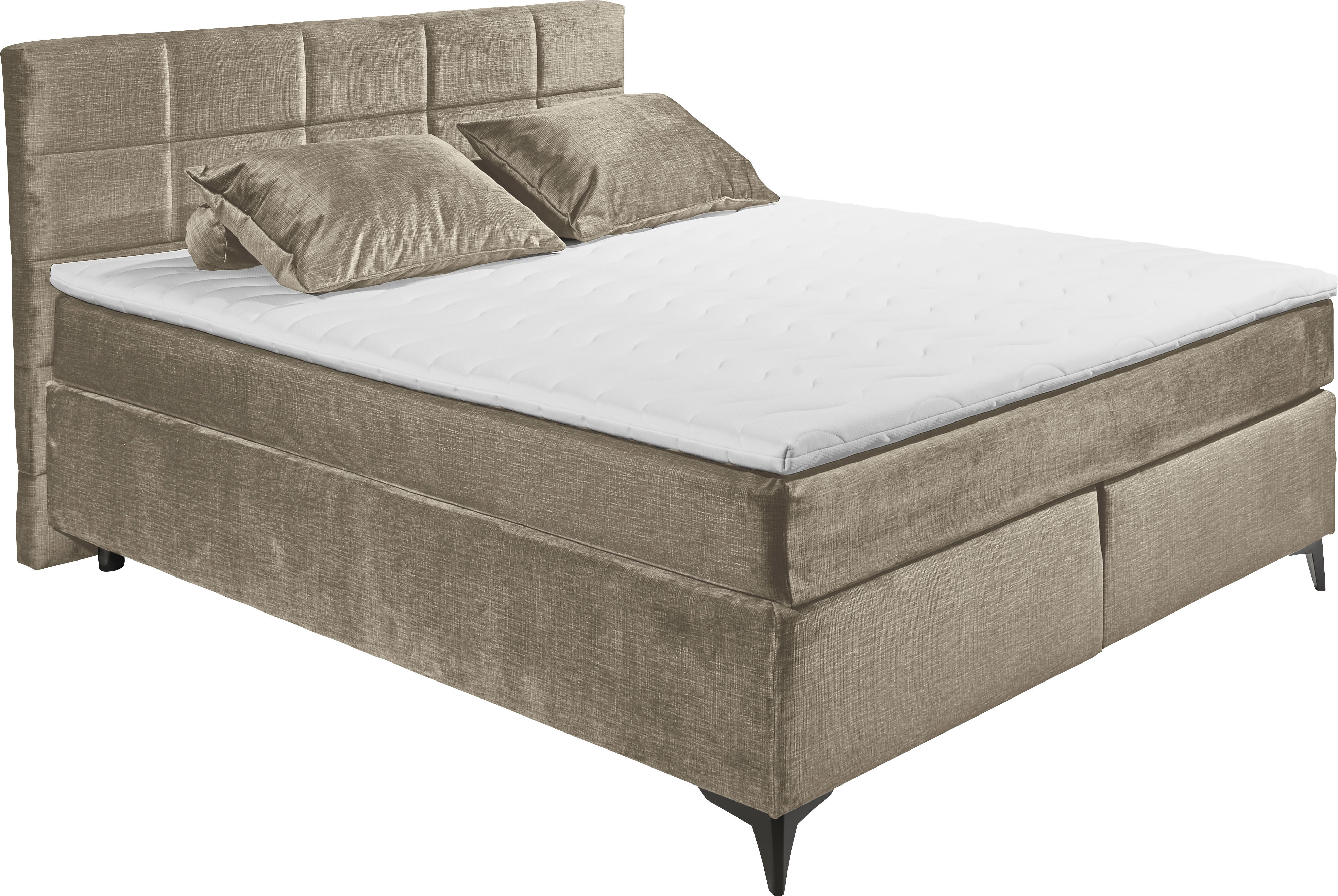 ED EXCITING DESIGN Boxspringbett "Navarra" wahlweise mit Matratze günstig online kaufen