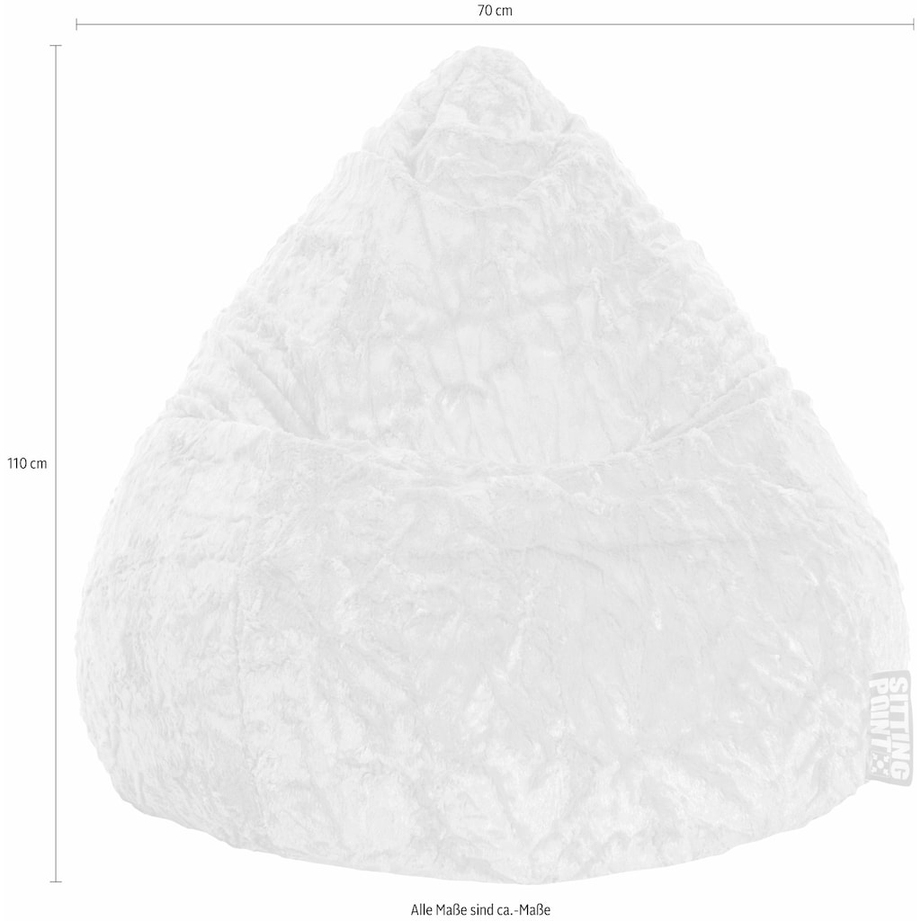 Sitting Point Sitzsack »Fluffy XL«