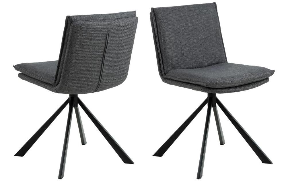 AC Design Stuhl »Flynn Dunkelgrau« ()
