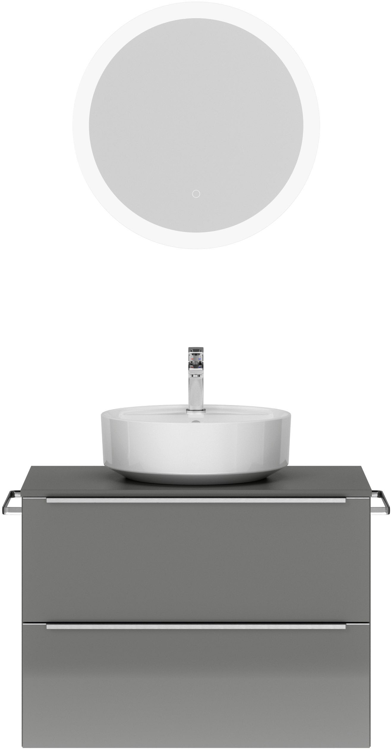 nobilia Badmöbel-Set "Alvene" vormontiert, mit Soft-Close, 2 Stk. tlg. günstig online kaufen