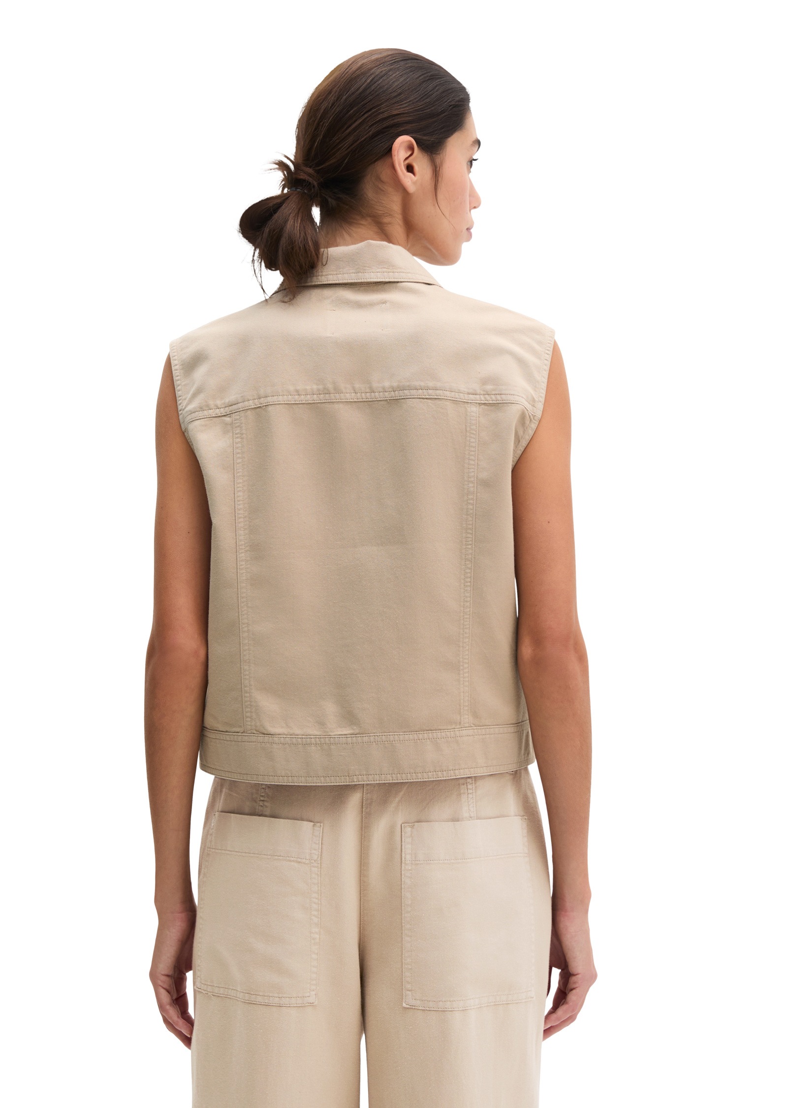 Thumbnail - Marc OPolo Anzugweste "aus Bio-Baumwolle-Lyocell-Leinen-Mix"